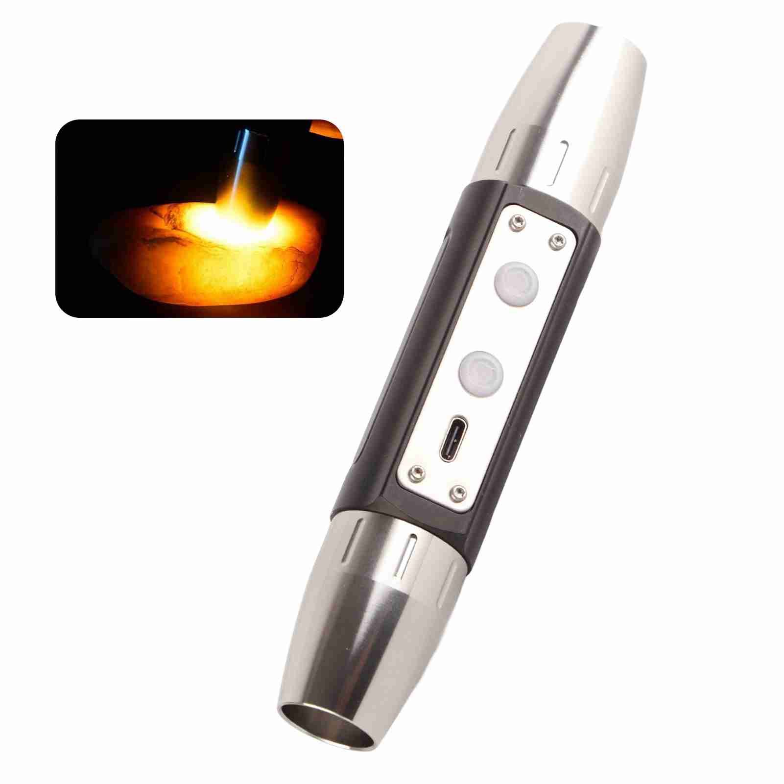 Portable Jewelry Appraisal Flashlight DX4 Four Light Source USB Rechargeable view 12