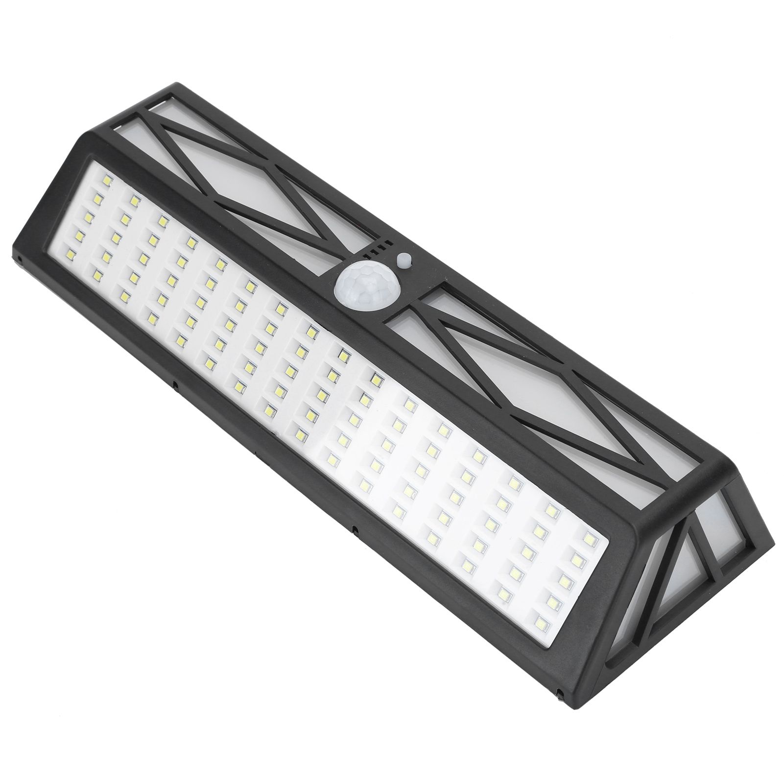 LED Solar Flame Wall Light 152LEDs Human Body Induction Waterproof Courtyard view 7
