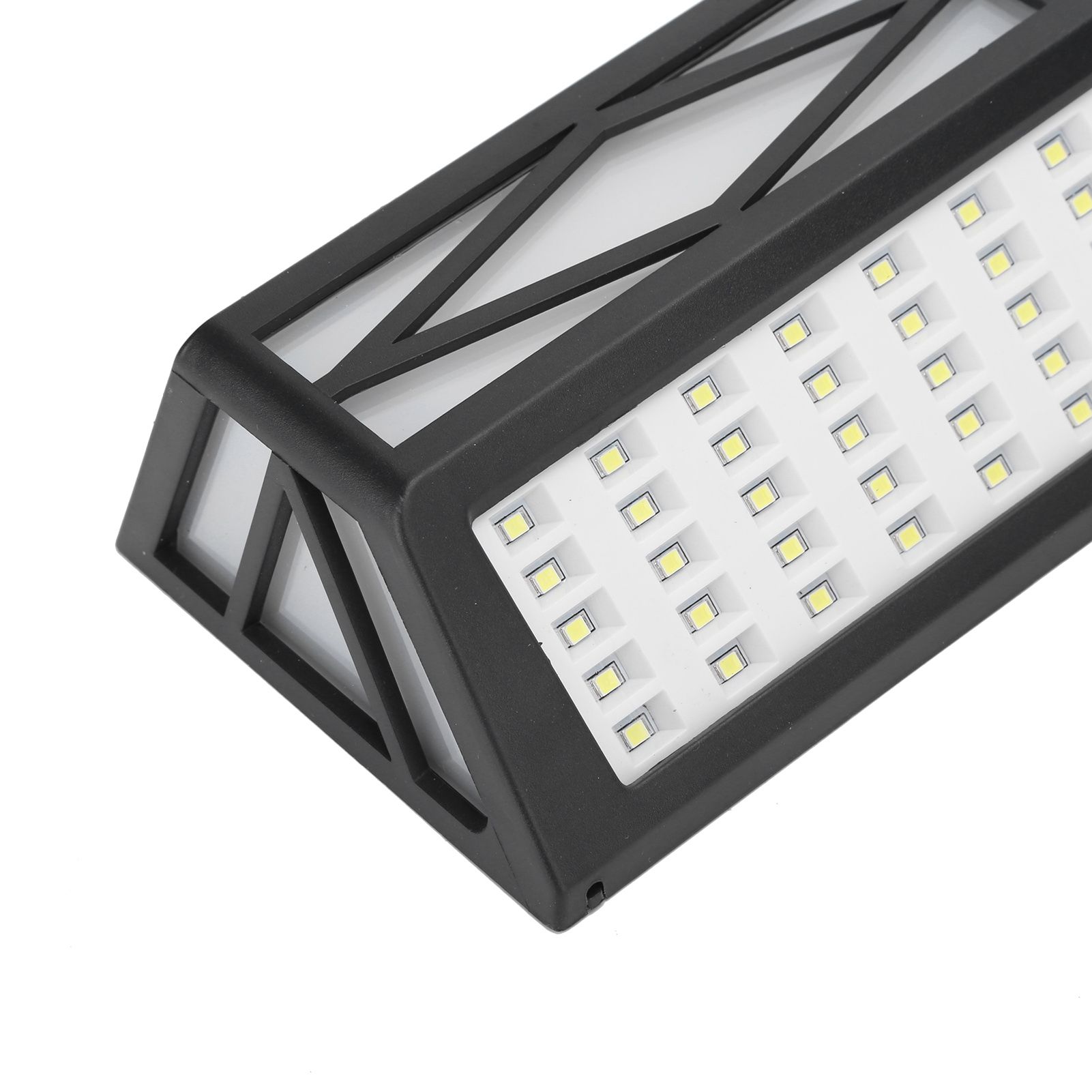 LED Solar Flame Wall Light 152LEDs Human Body Induction Waterproof Courtyard view 11