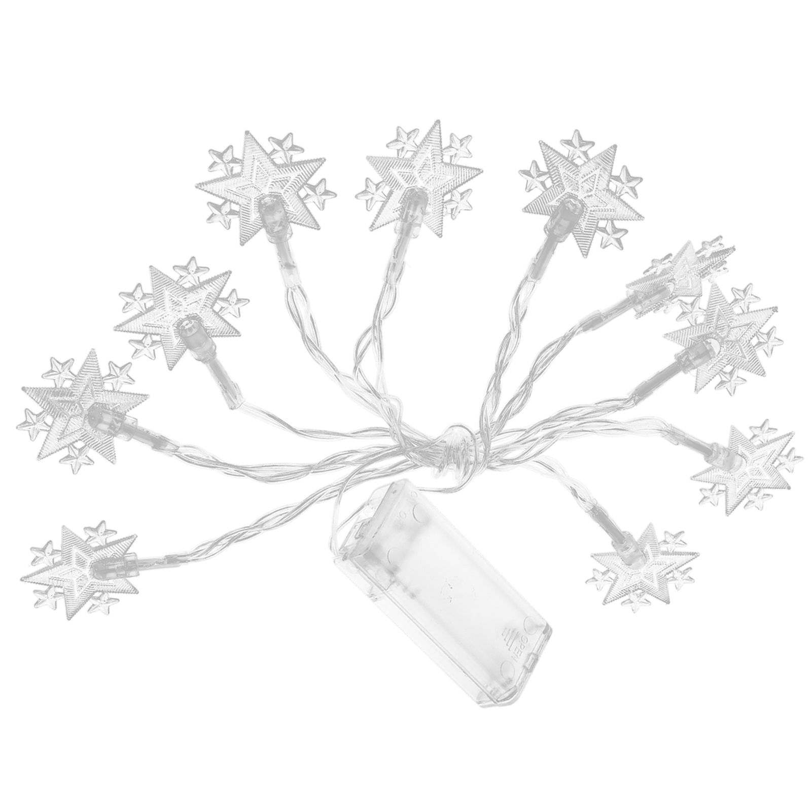 2Pcs 20LED String Lights FivePointed Star Christmas Holiday Lamp IP65 view 4