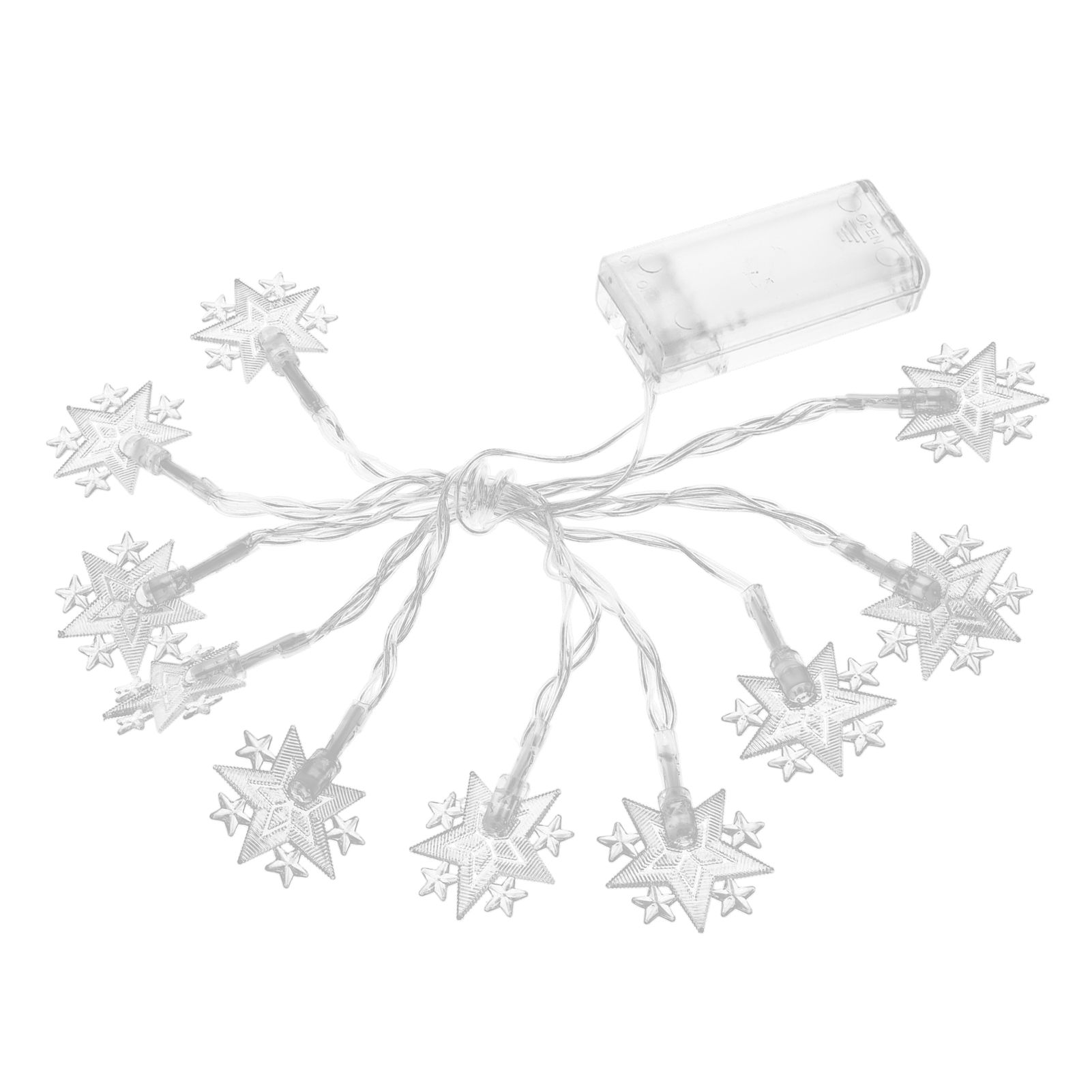 2Pcs 20LED String Lights FivePointed Star Christmas Holiday Lamp IP65 view 7