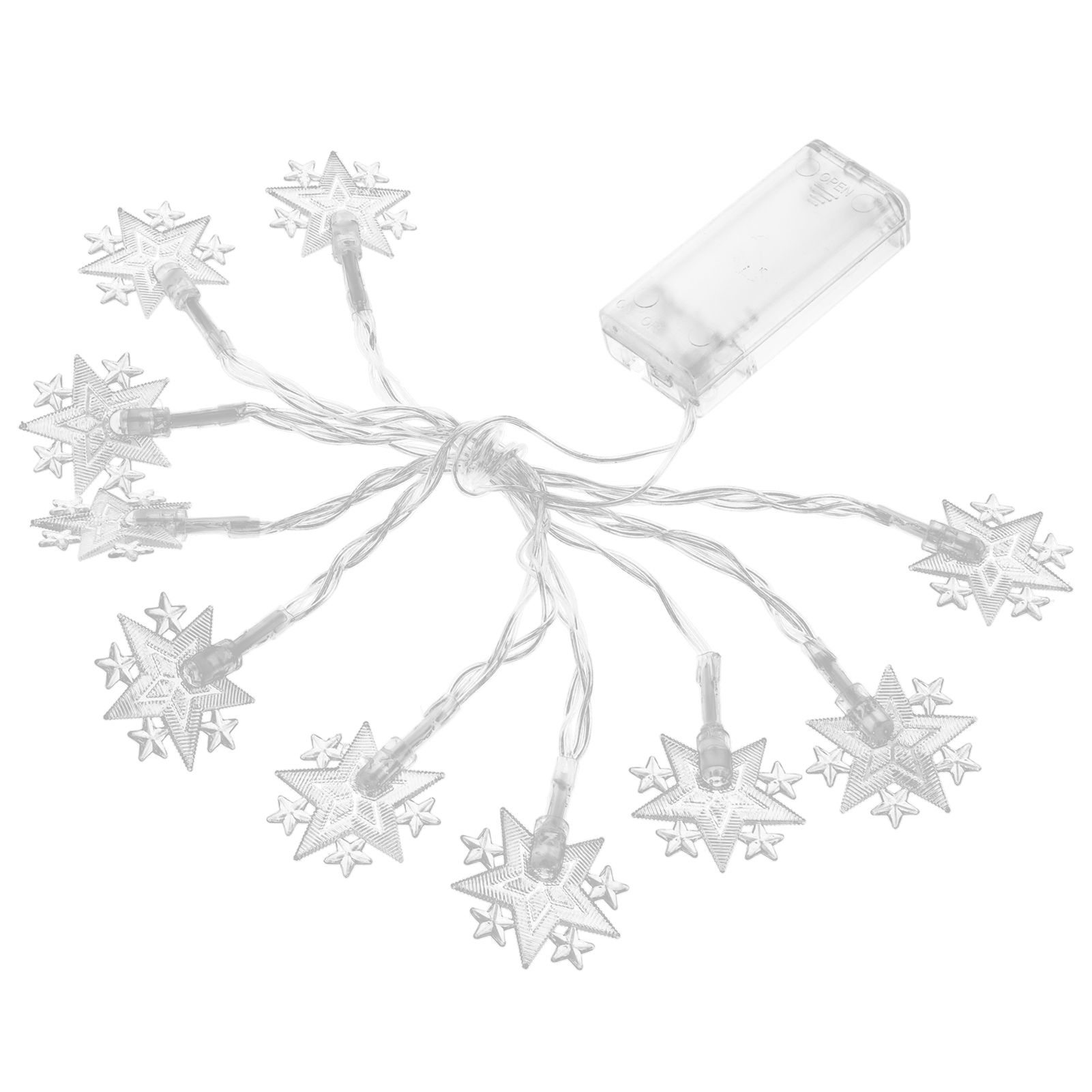 2Pcs 20LED String Lights FivePointed Star Christmas Holiday Lamp IP65 view 8