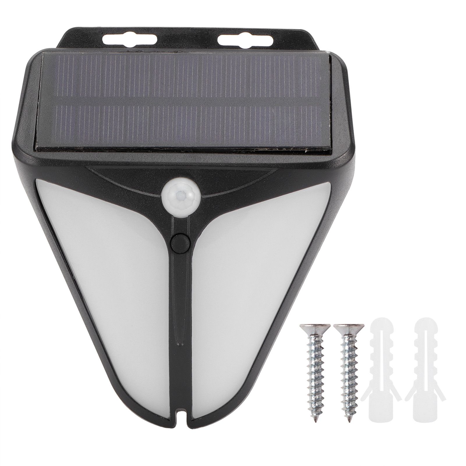 Solar Alarm Lamp Waterproof Human Body Induction Light for Outdoor Yard Farm view 2
