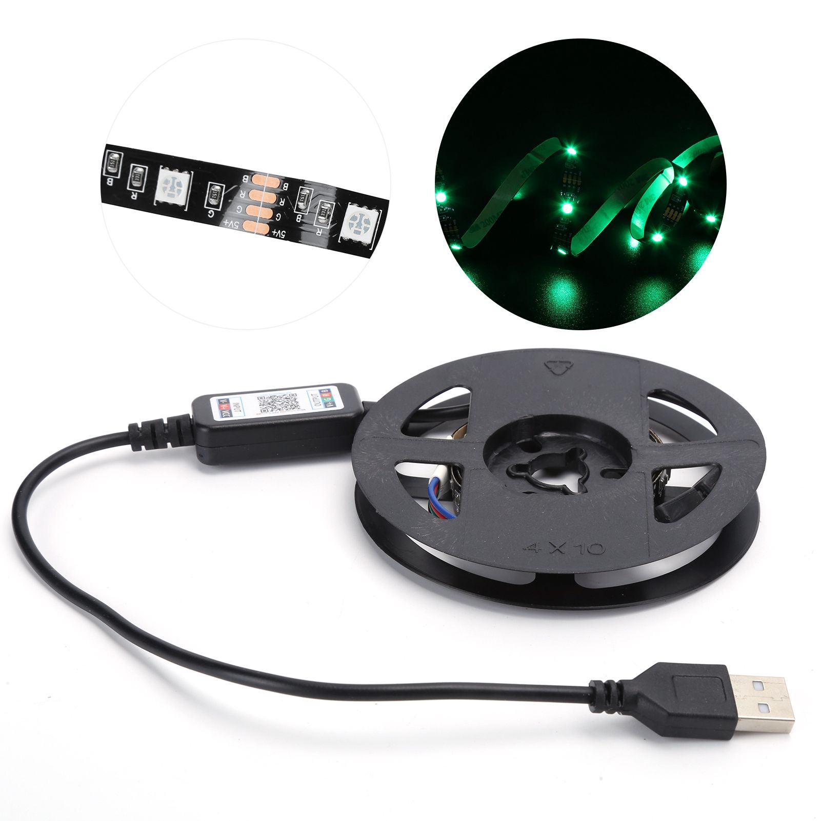 5050SMD LED Strip Light 1m RGB USB Powered Lights for Home Christmas Wedding view 10