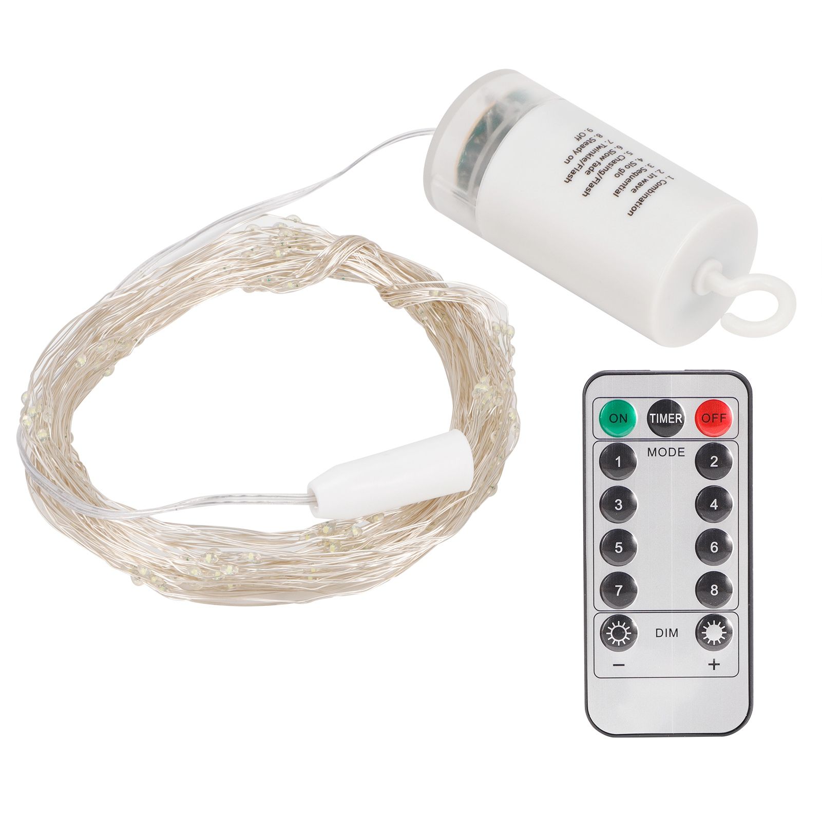 2m 200LED String Light with 8 Modes Remote Control Waterproof Christmas Party view 4