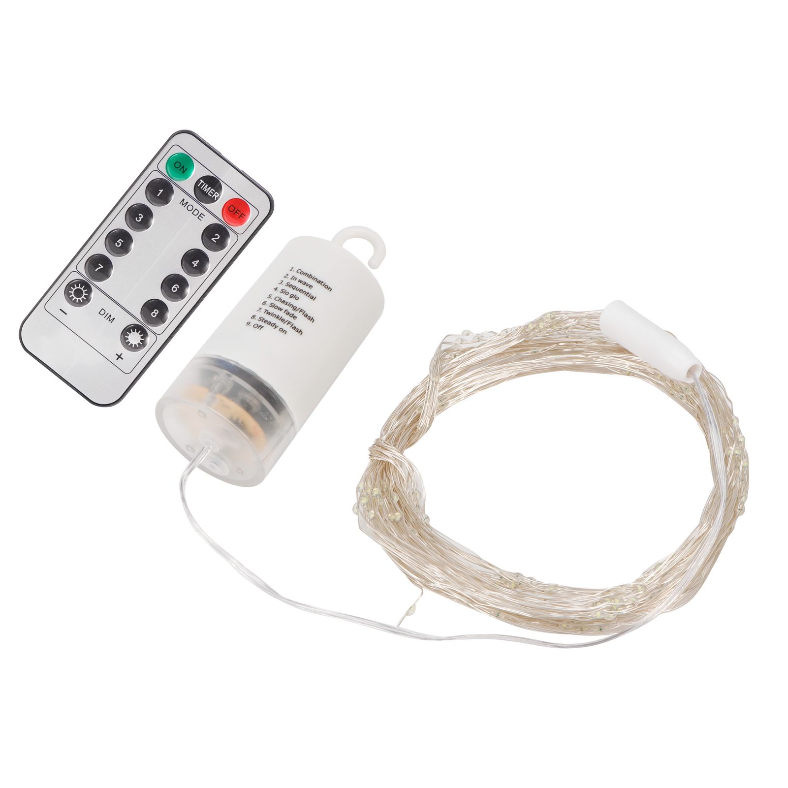 2m 200LED String Light with 8 Modes Remote Control Waterproof Christmas Party view 5