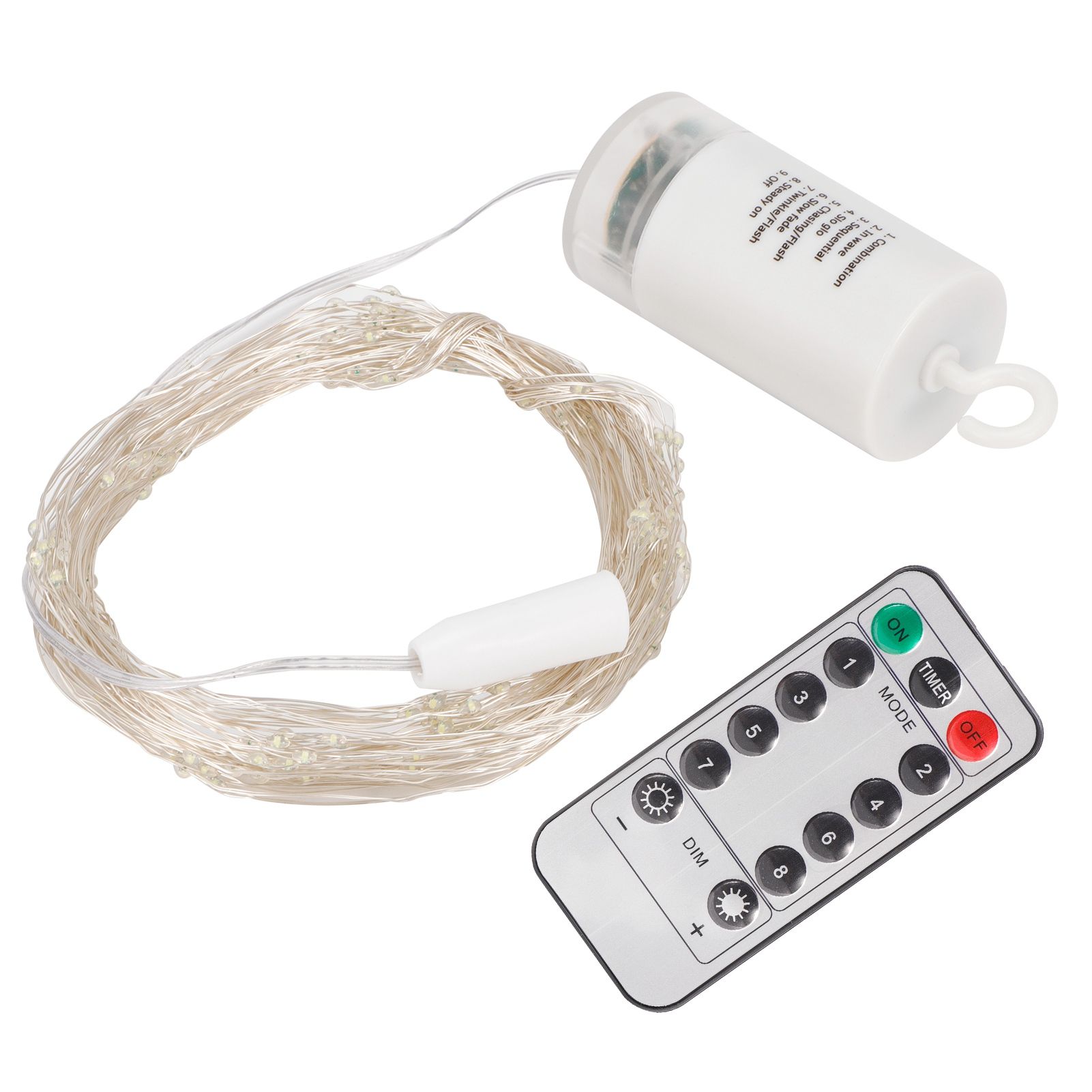 2m 200LED String Light with 8 Modes Remote Control Waterproof Christmas Party view 6