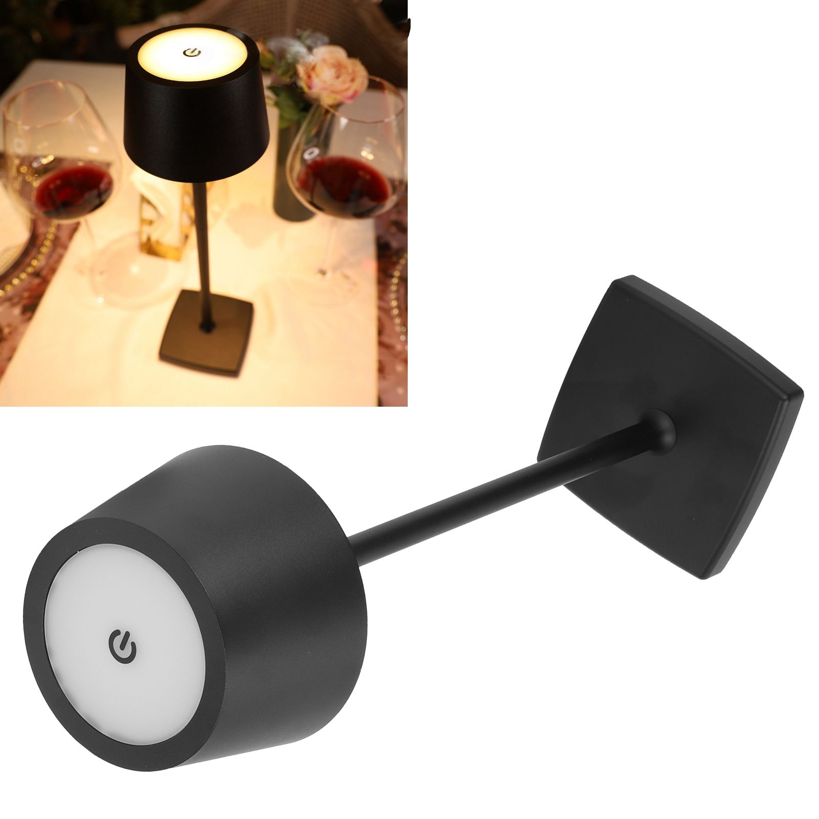 LED Desk Lamp USB Charging Table Lamps for Bar Living Room Reading Light Warm view 9