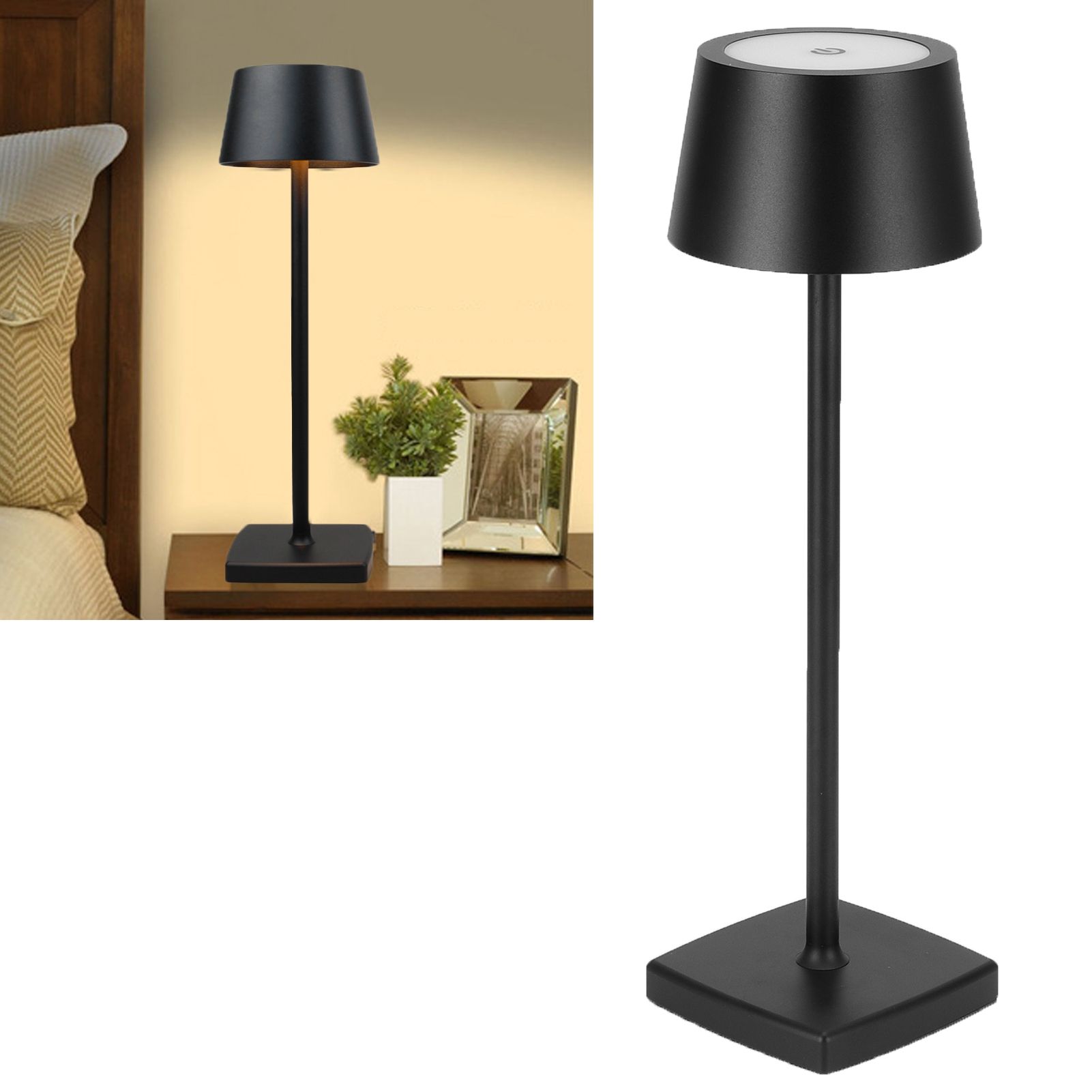 LED Desk Lamp USB Charging Table Lamps for Bar Living Room Reading Light Warm view 10