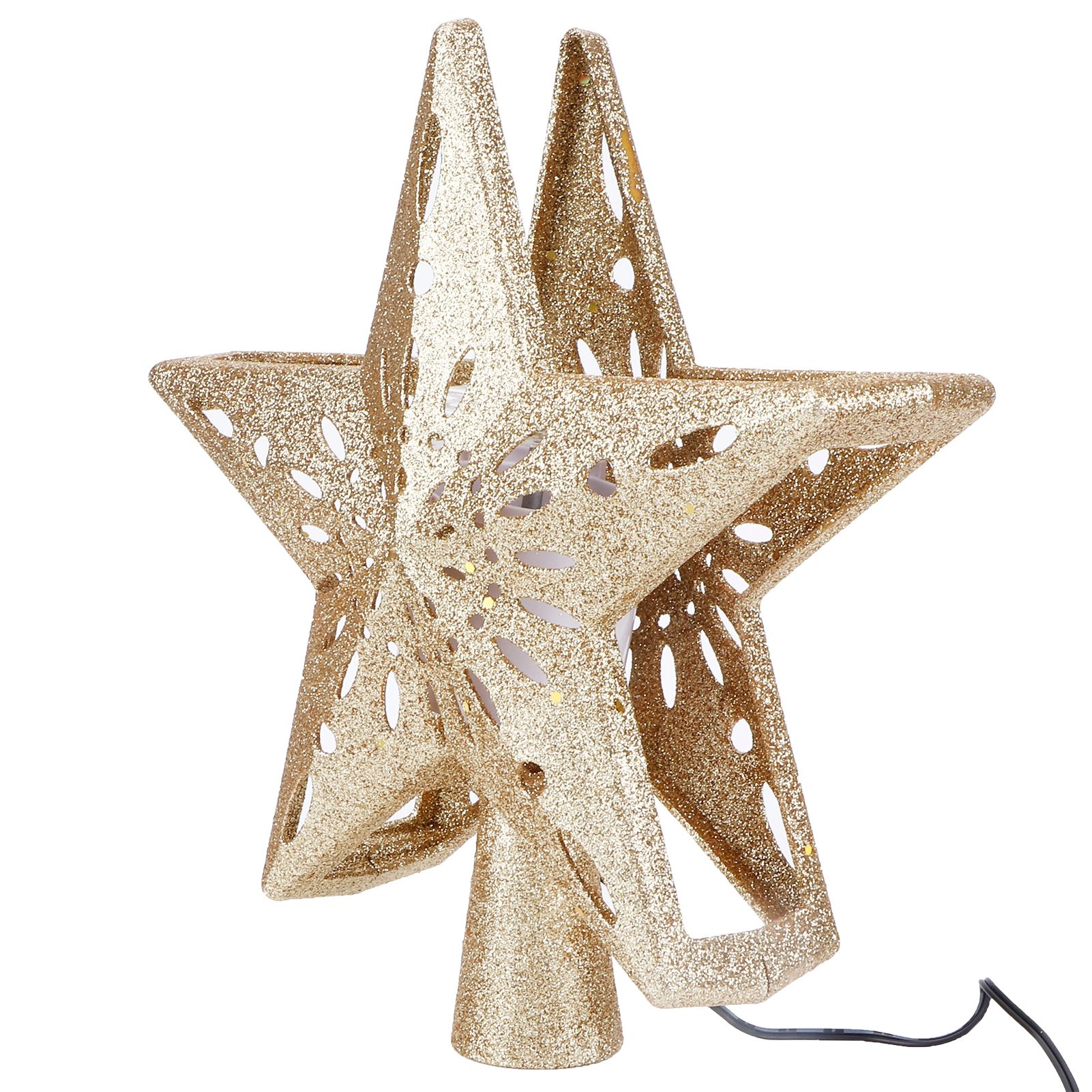 Snowflake Projector Lamp LED Rotating Christmas Tree Toppers Light Home — image 1