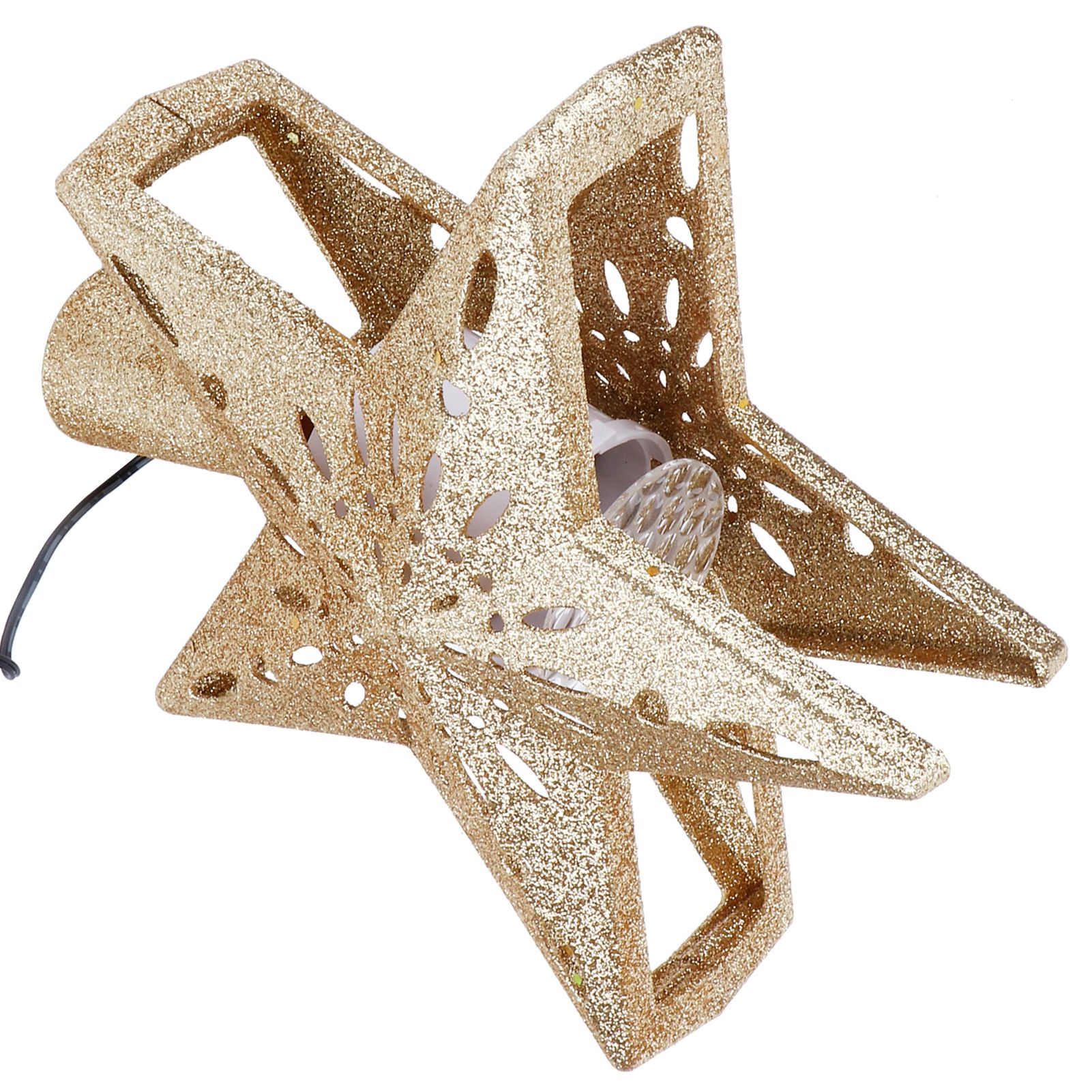 Snowflake Projector Lamp LED Rotating Christmas Tree Toppers Light Home view 7