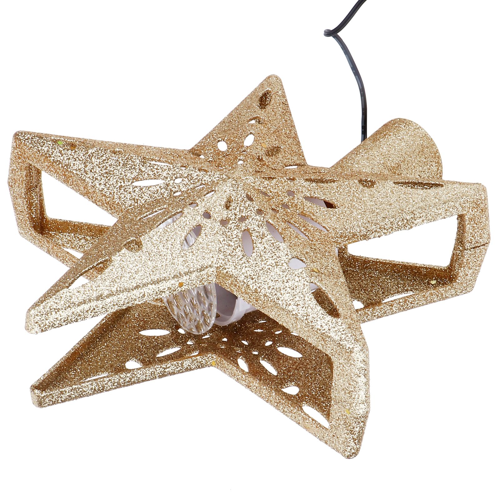 Snowflake Projector Lamp LED Rotating Christmas Tree Toppers Light Home view 6