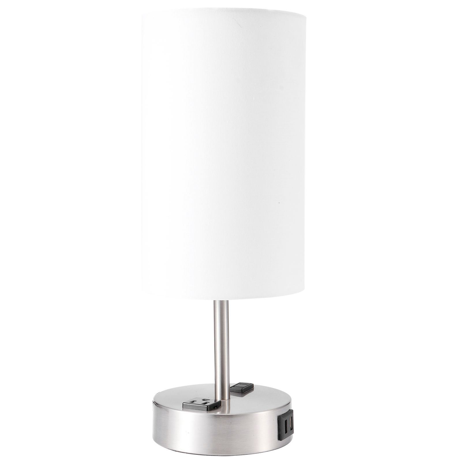 Desk Lamp Shade with USB Charging Ports for Study Bedroom Living Room Bedside view 3