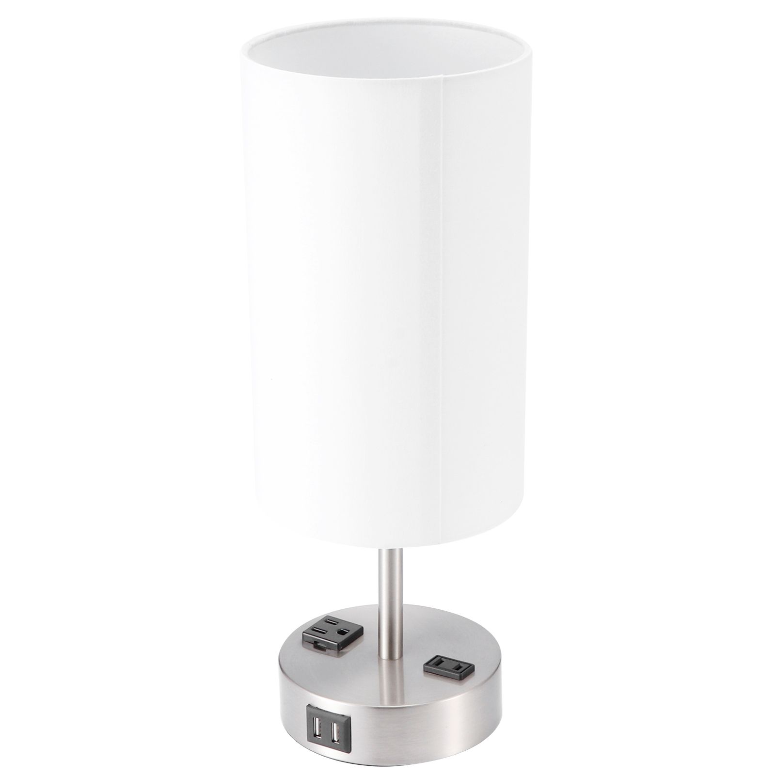Desk Lamp Shade with USB Charging Ports for Study Bedroom Living Room Bedside view 6