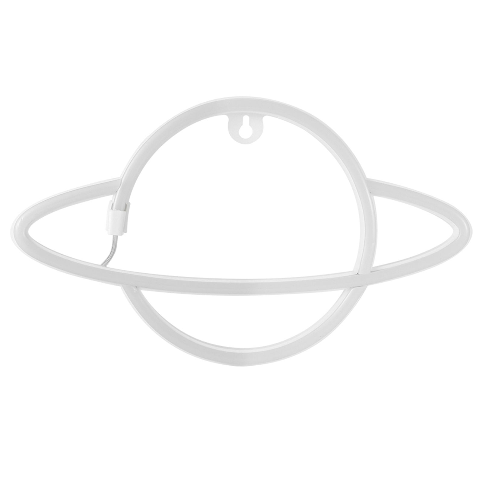 Neon Light Planet Shaped LED Lamp Ornament for Dormitory Bedroom Party — image 1