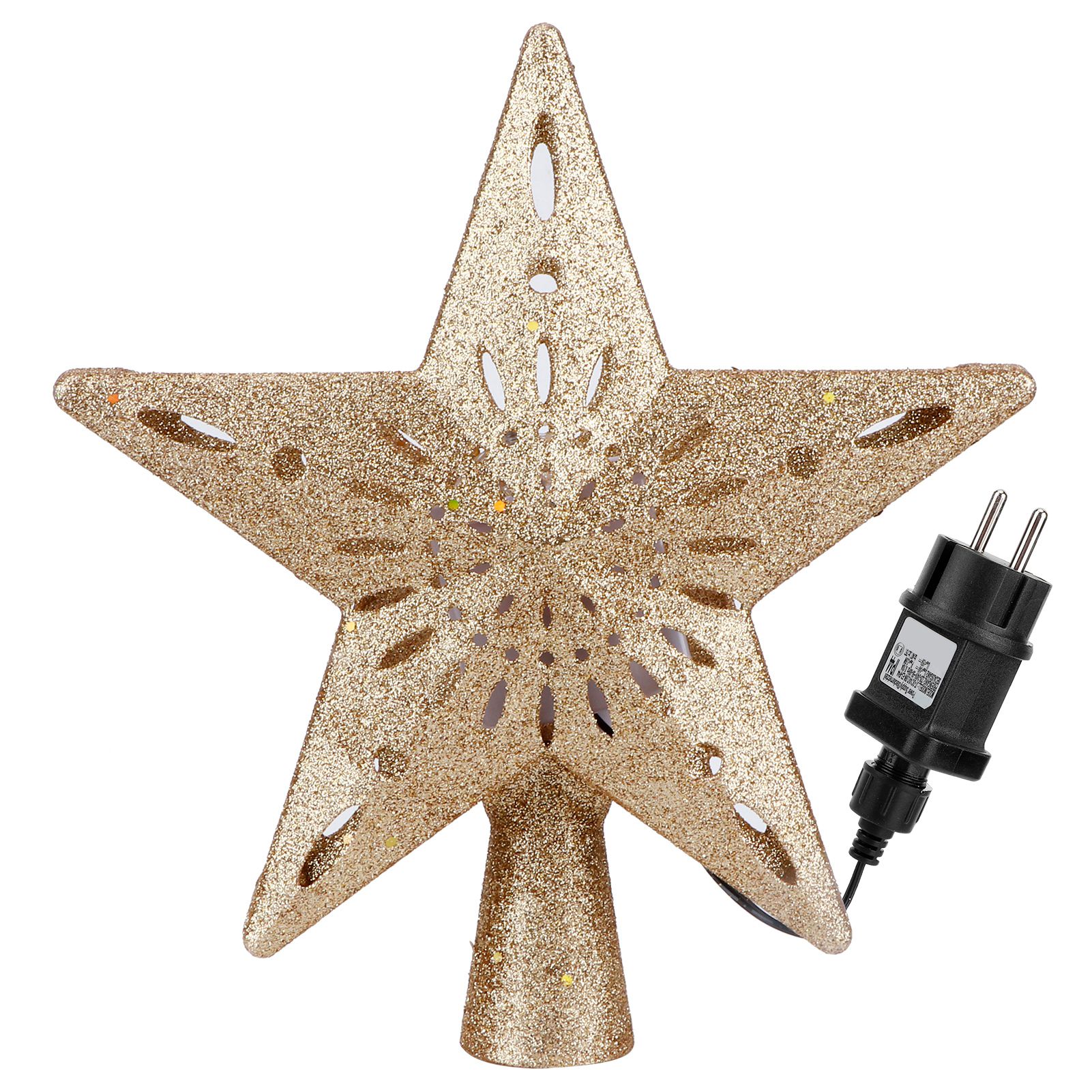 Christmas Tree Topper LED Projector Lights RGB Projection Lamp for Christmas view 2