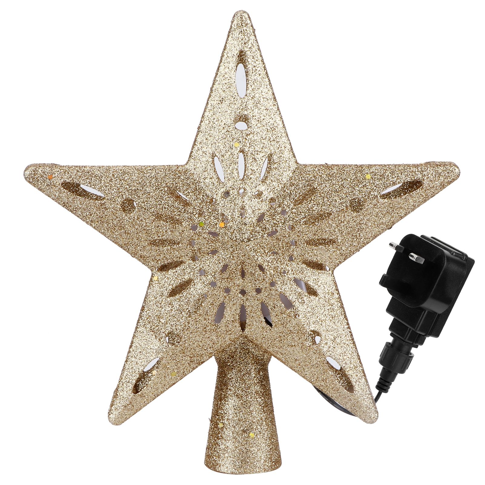 Christmas Tree Topper LED Projector Lights RGB Projection Lamp for Christmas view 2