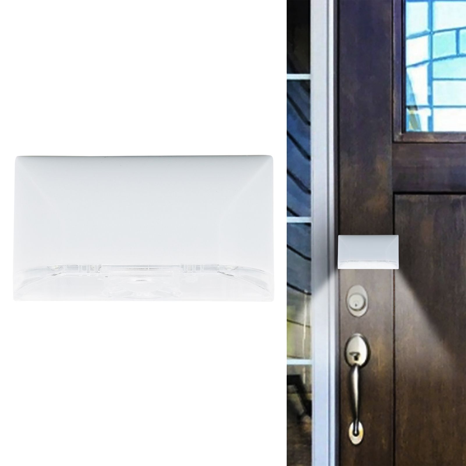 Auto PIR Door Lock Induction Lamp 4LED IR Motion Sensor Smart Night Light for view 9