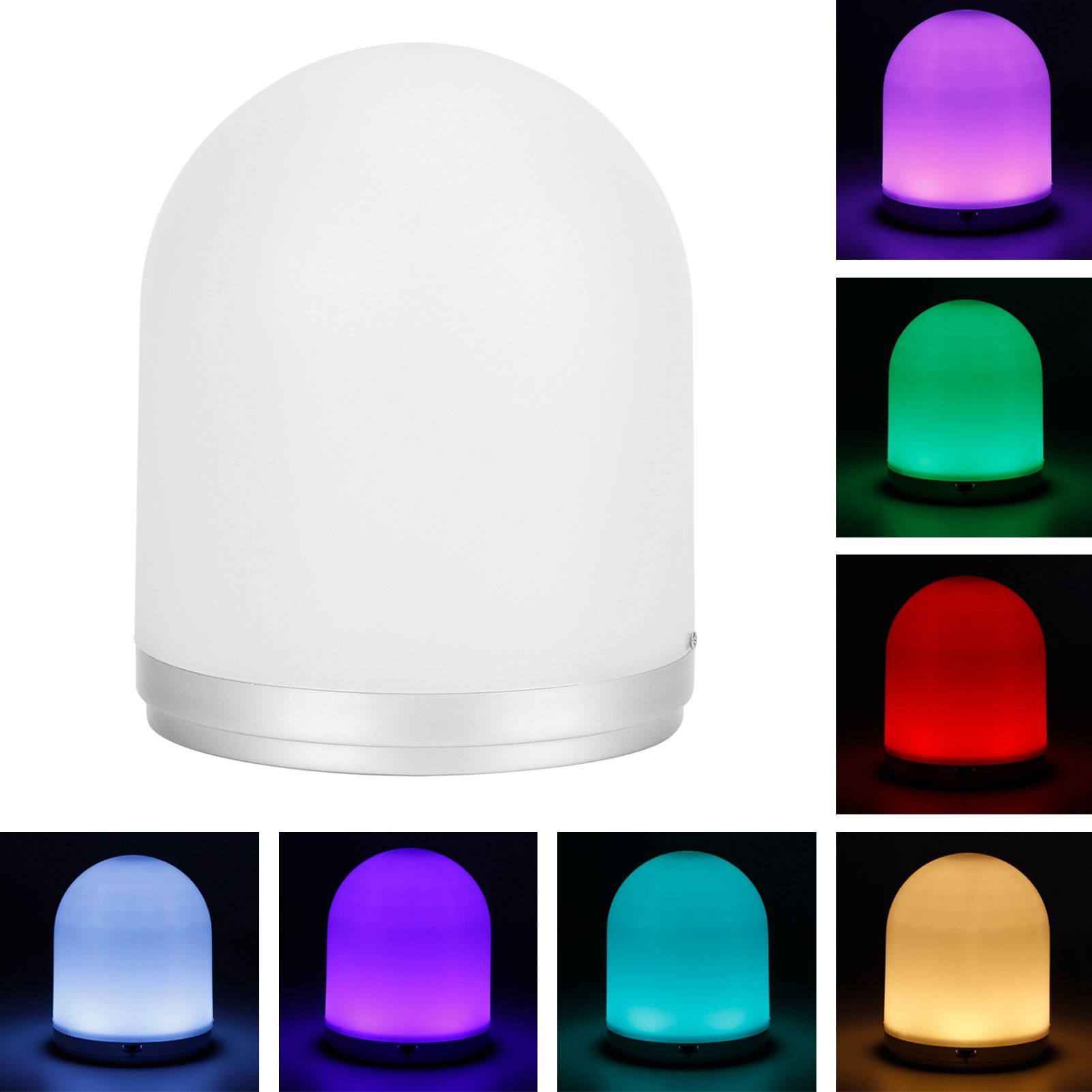 Night Light USB Rechargeable LED Remote Control Dimmable Bedside Portable Lamp view 9