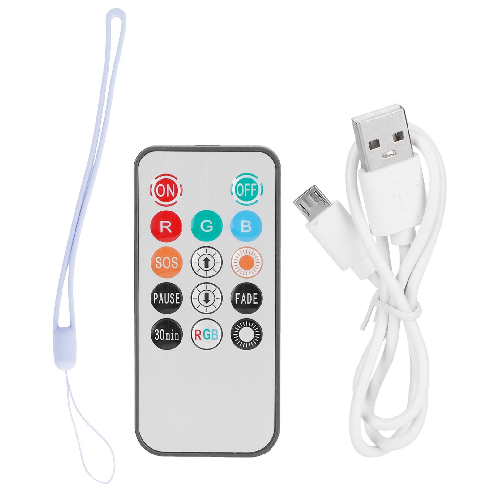 Night Light USB Rechargeable LED Remote Control Dimmable Bedside Portable Lamp view 11