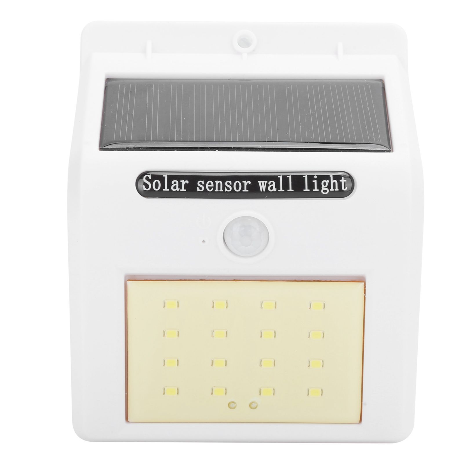 16LED 2 in 1 Courtyard Wall Lamp Human Body and Infrared Induction Outdoor view 6