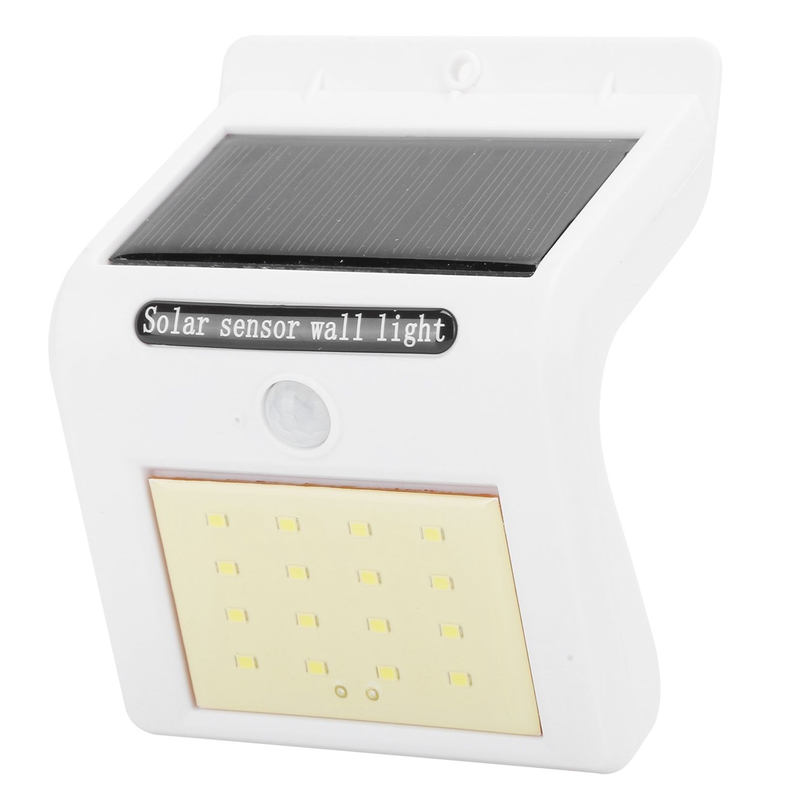16LED 2 in 1 Courtyard Wall Lamp Human Body and Infrared Induction Outdoor view 7