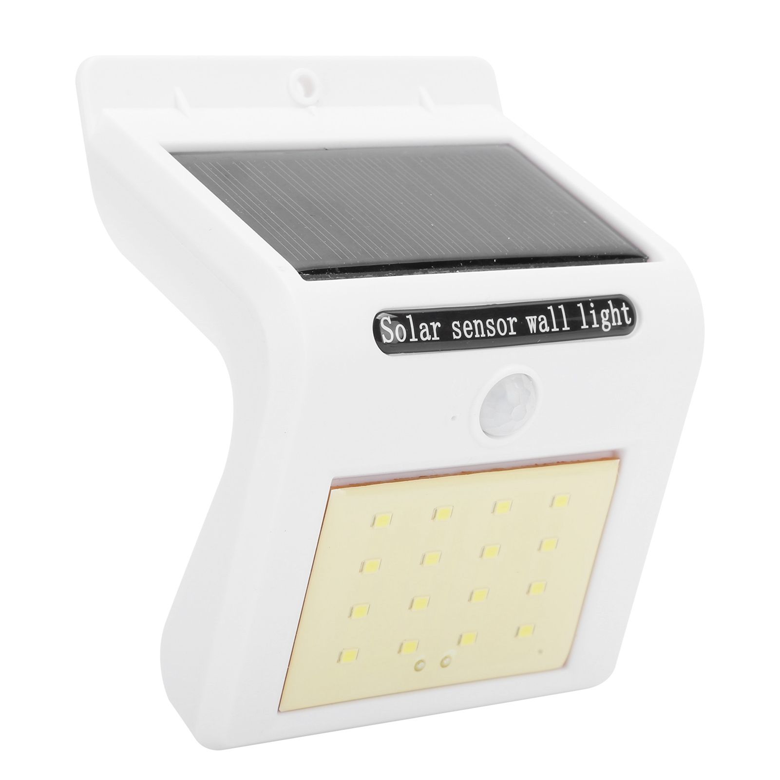 16LED 2 in 1 Courtyard Wall Lamp Human Body and Infrared Induction Outdoor view 8