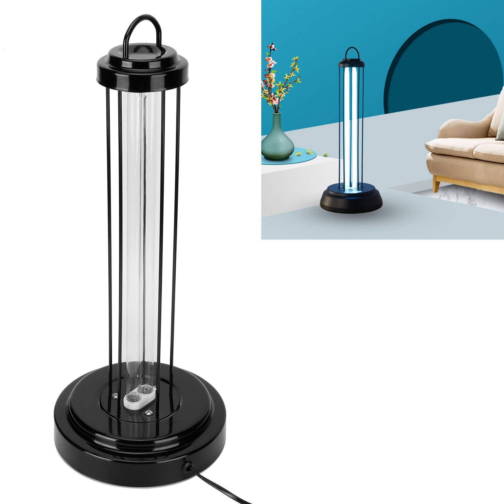 Ultraviolet Lamp Household Portable Remote Control 3‑Level Timing Ozone view 10