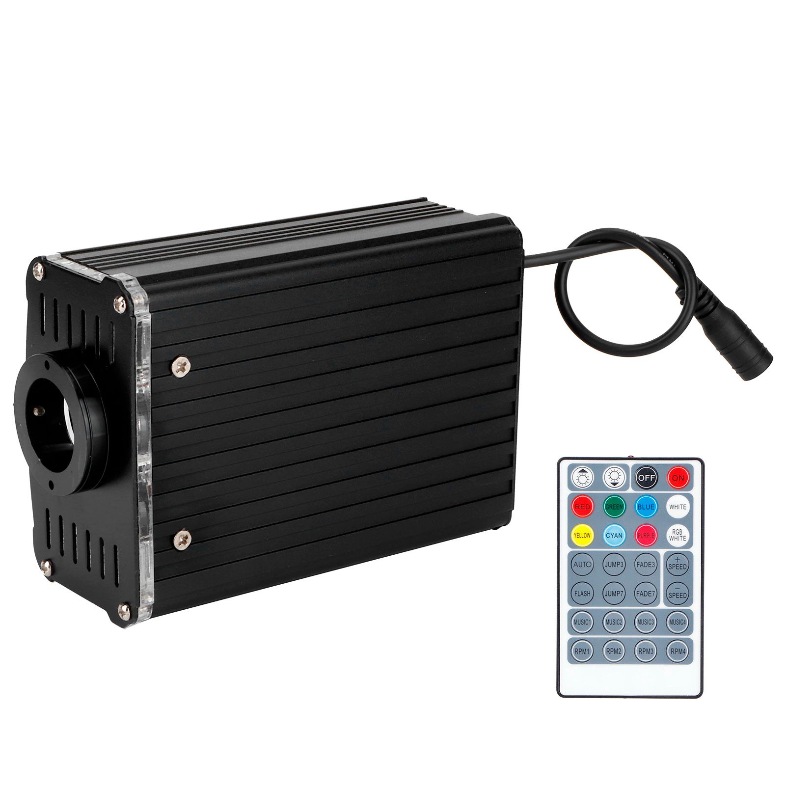 RGBW Fiber Optic Light 19W Remote Control Ceiling Lighting for KTV Bar view 3