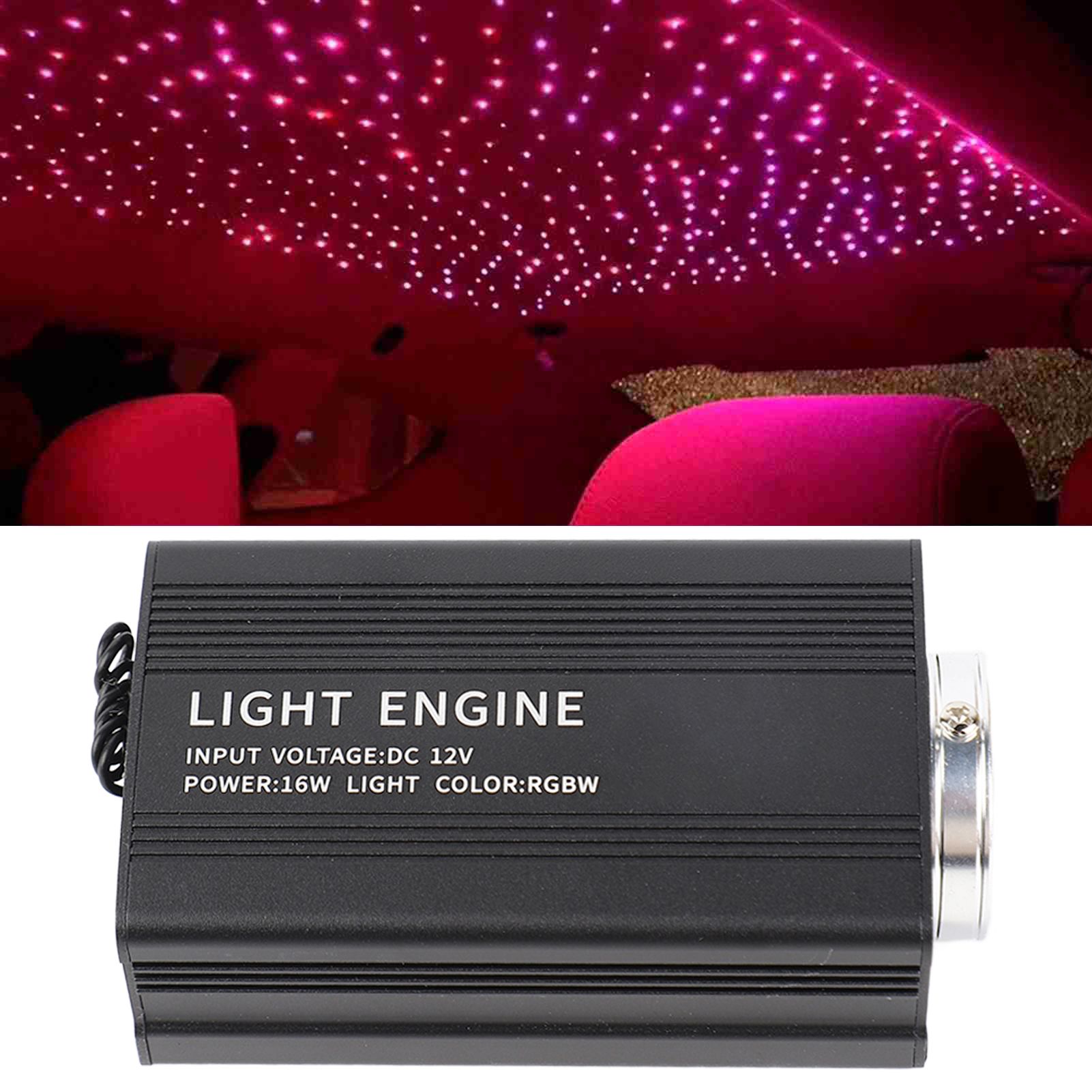 16W Fiber Optic Light RGBW Remote Lighting for Bluetooth APP Control 0.75mm X view 12