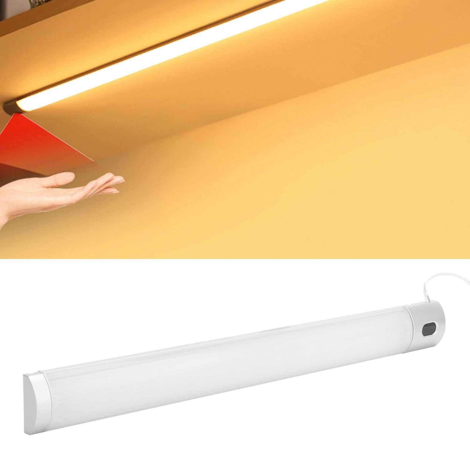 30cm LED Intelligent Hand Sweep Sensor Light Under Cabinet Light Closet view 9