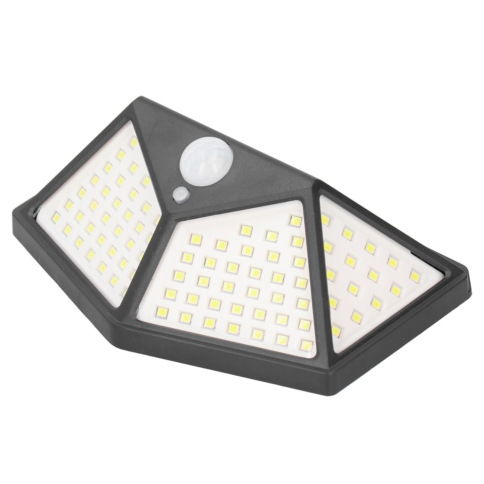 100LED Wall Lamp Solar Powered Human Body Induction Light Waterproof for view 3