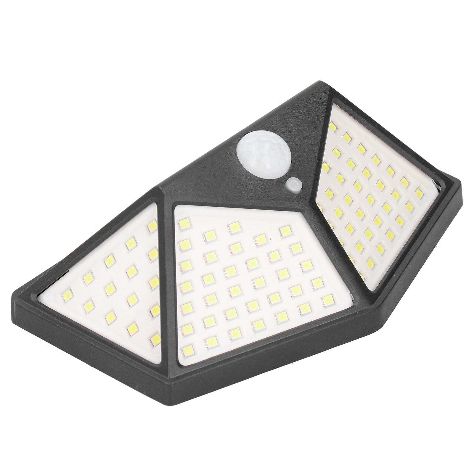 100LED Wall Lamp Solar Powered Human Body Induction Light Waterproof for view 5