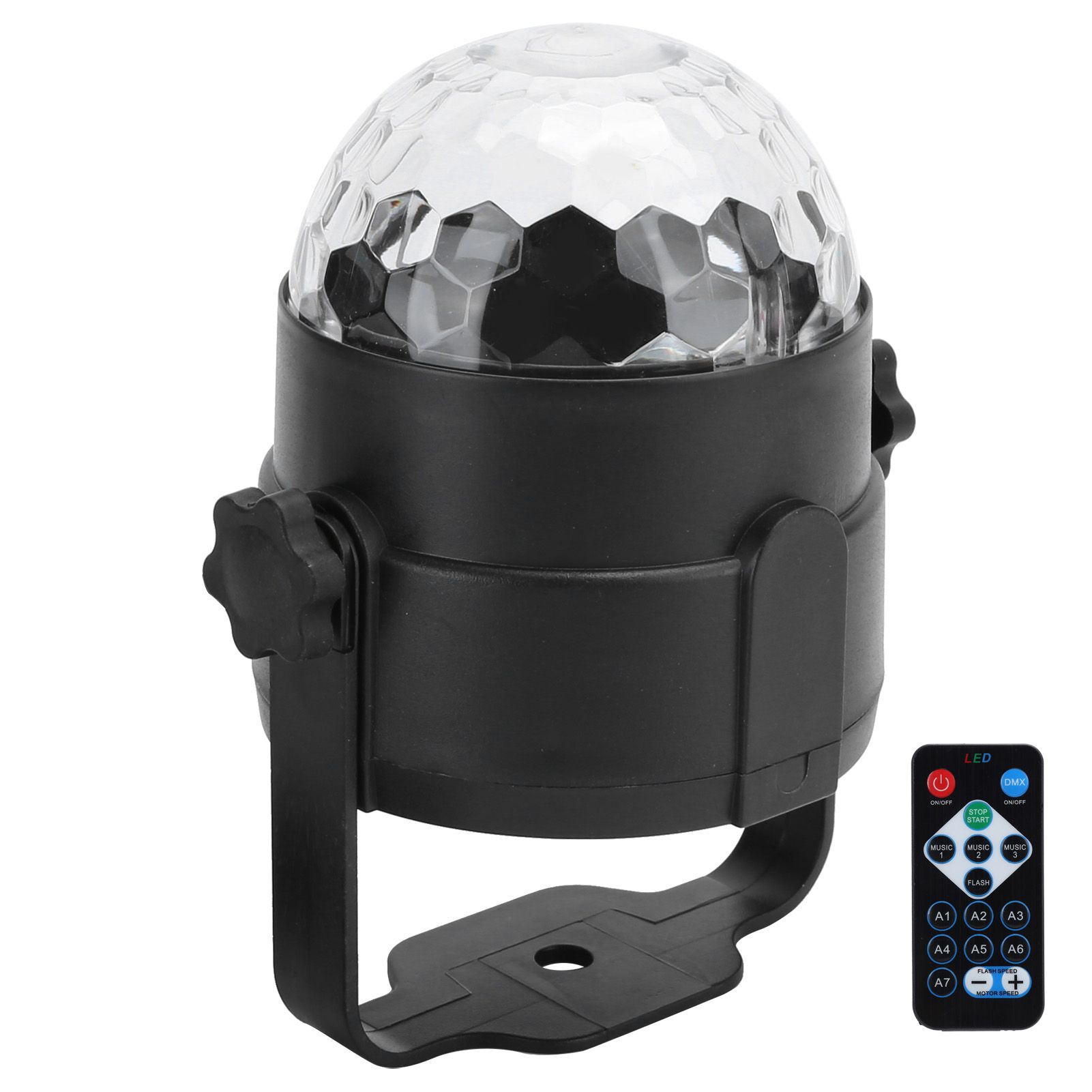 LED Mini Stage Light RGB Sound Control Lights for Party Gift Holiday Lighting — image 1
