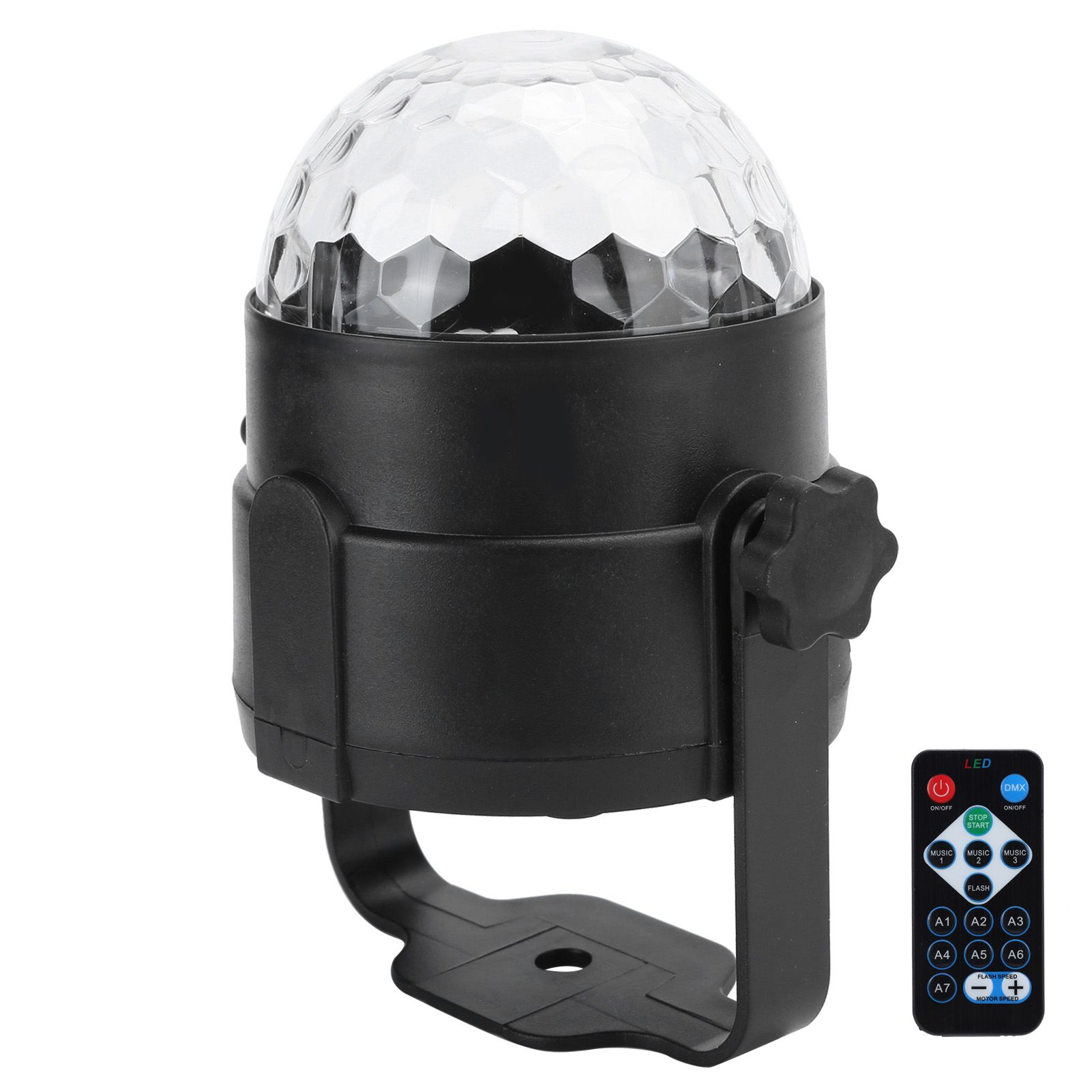 LED Mini Stage Light RGB Sound Control Lights for Party Gift Holiday Lighting view 3