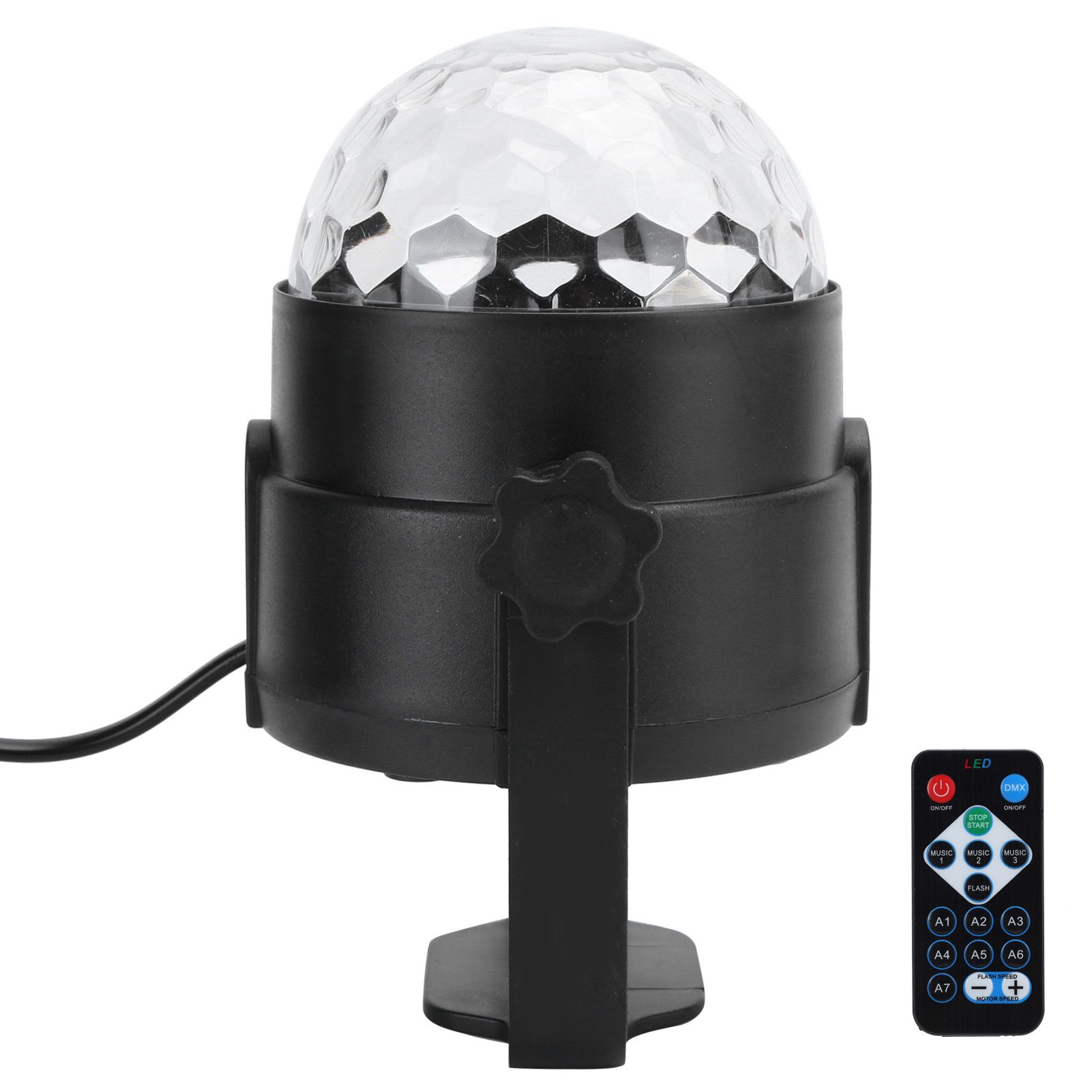 LED Mini Stage Light RGB Sound Control Lights for Party Gift Holiday Lighting view 4