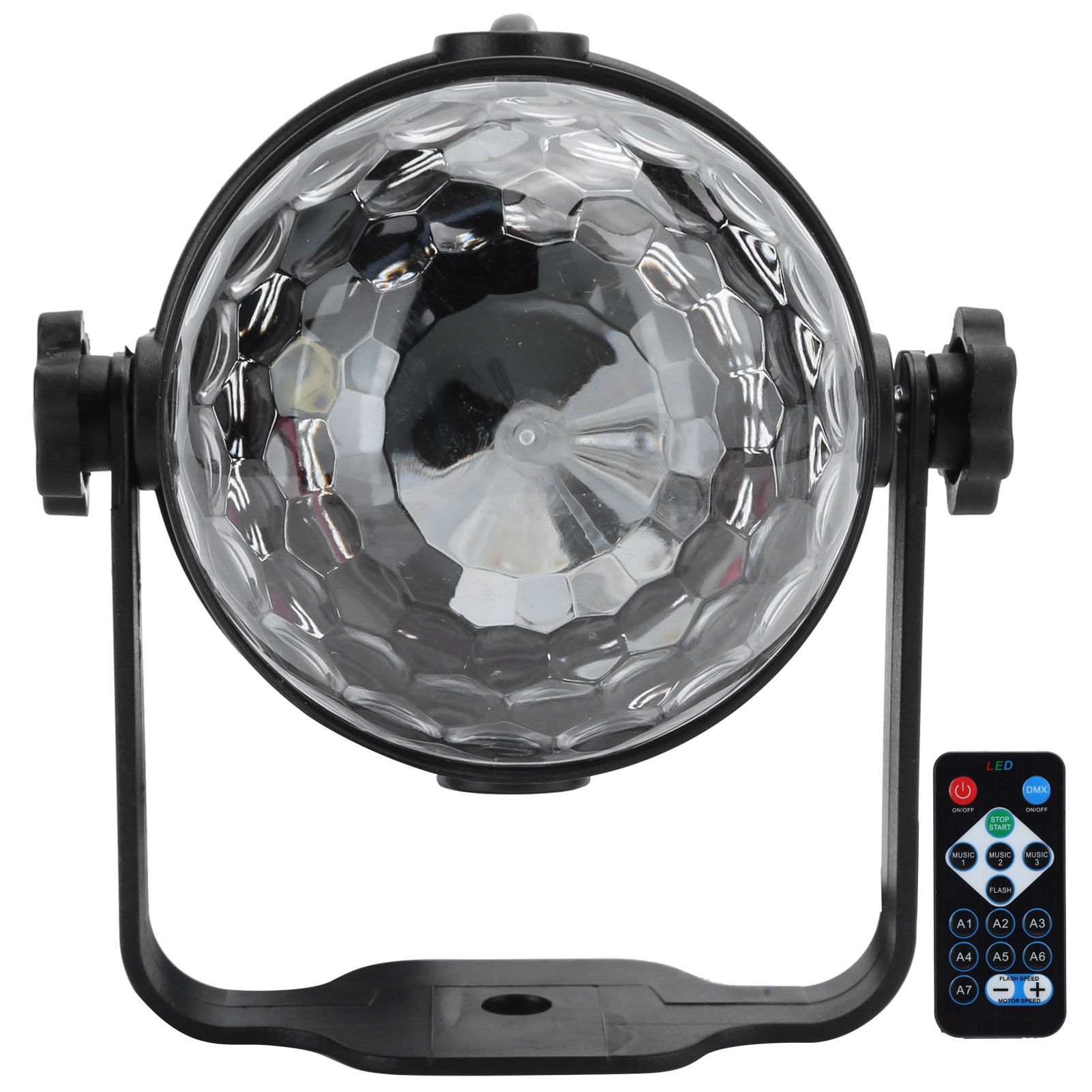 LED Mini Stage Light RGB Sound Control Lights for Party Gift Holiday Lighting view 6