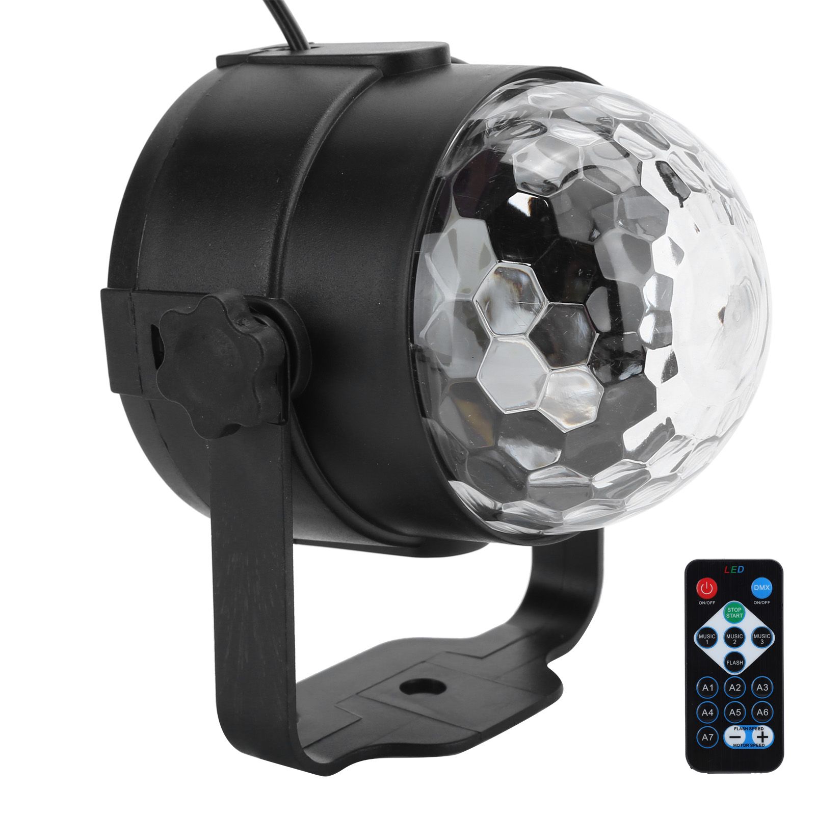 LED Mini Stage Light RGB Sound Control Lights for Party Gift Holiday Lighting view 7