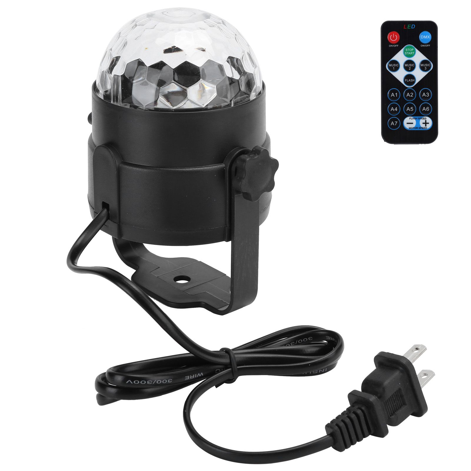 LED Mini Stage Light RGB Sound Control Lights for Party Gift Holiday Lighting view 8