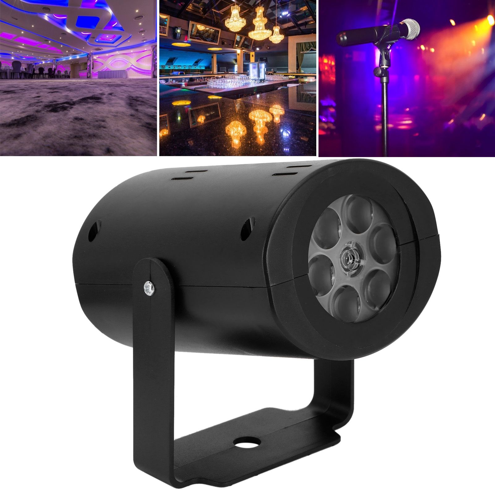 LED Projector Light with 12 Film Patterns Stage Light Projection Lamp Home Decor view 10