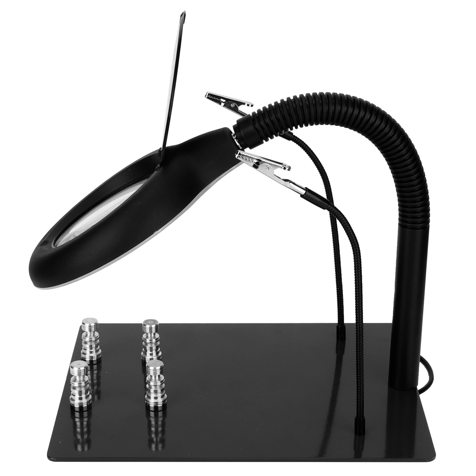 40LED 15X Magnifying Lamp with Adjustable Hose for Jewelery Identification view 6