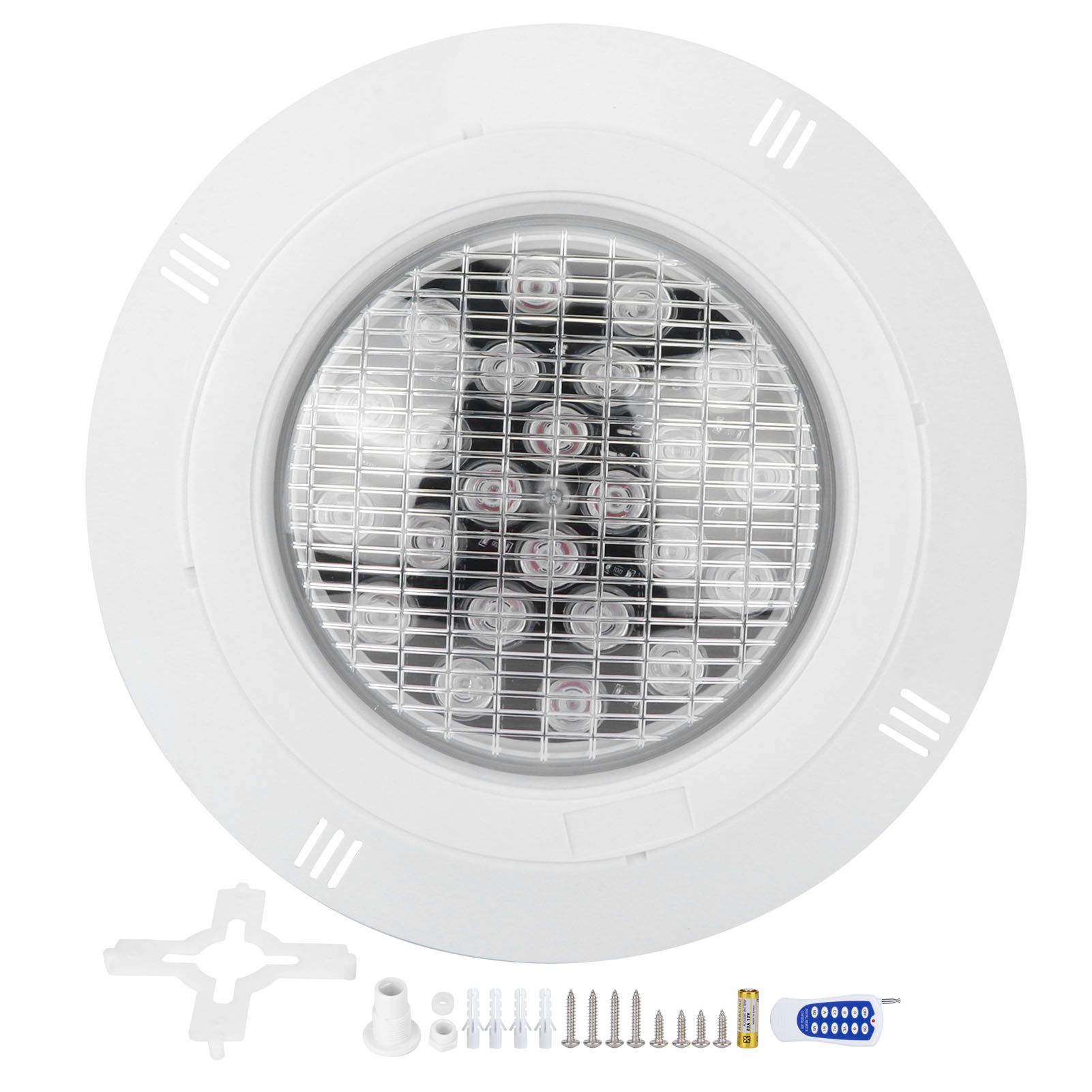 24LED Colorful Swimming Pool Light RGB Underwater Light AC12V 24W Waterproof view 2