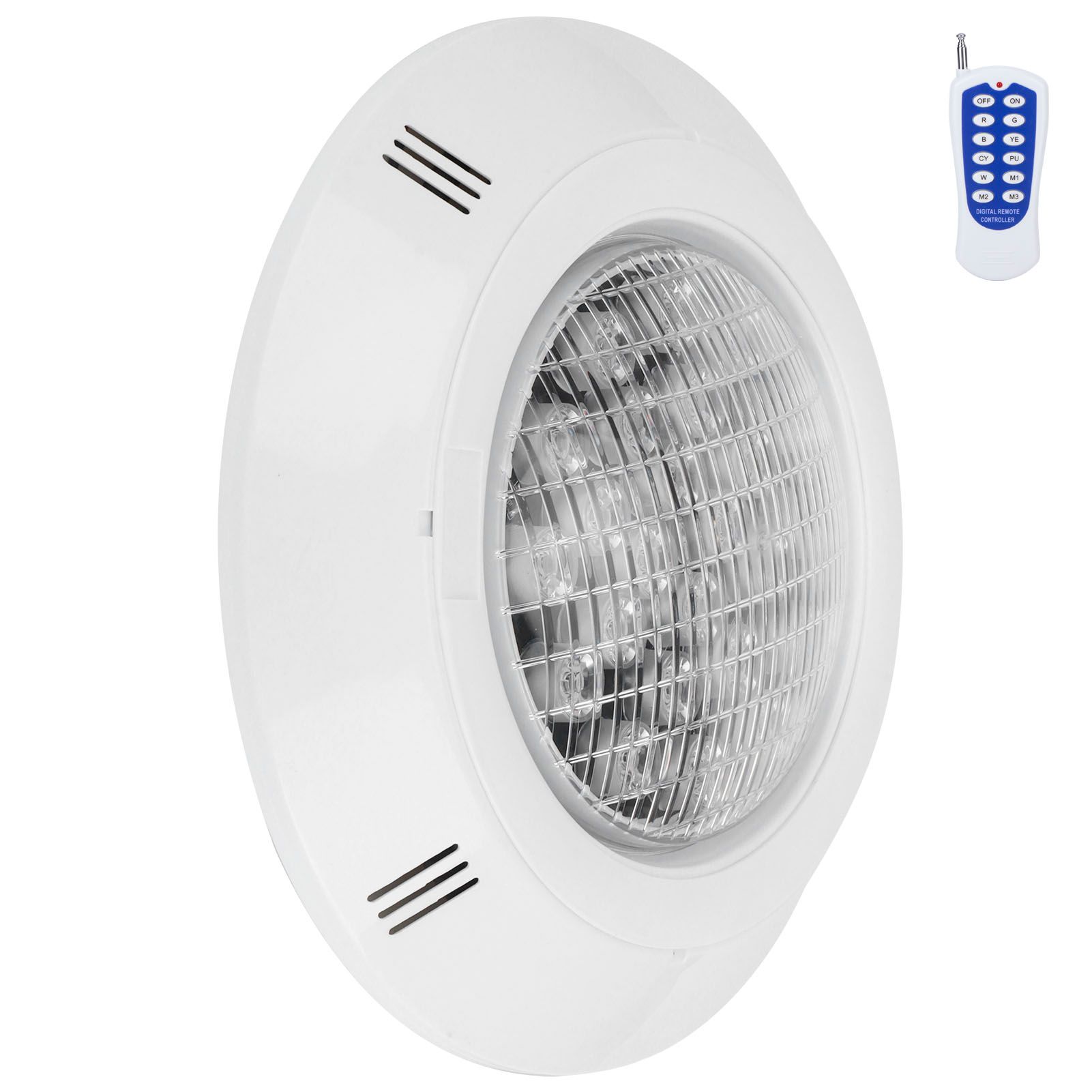 24LED Colorful Swimming Pool Light RGB Underwater Light AC12V 24W Waterproof view 4