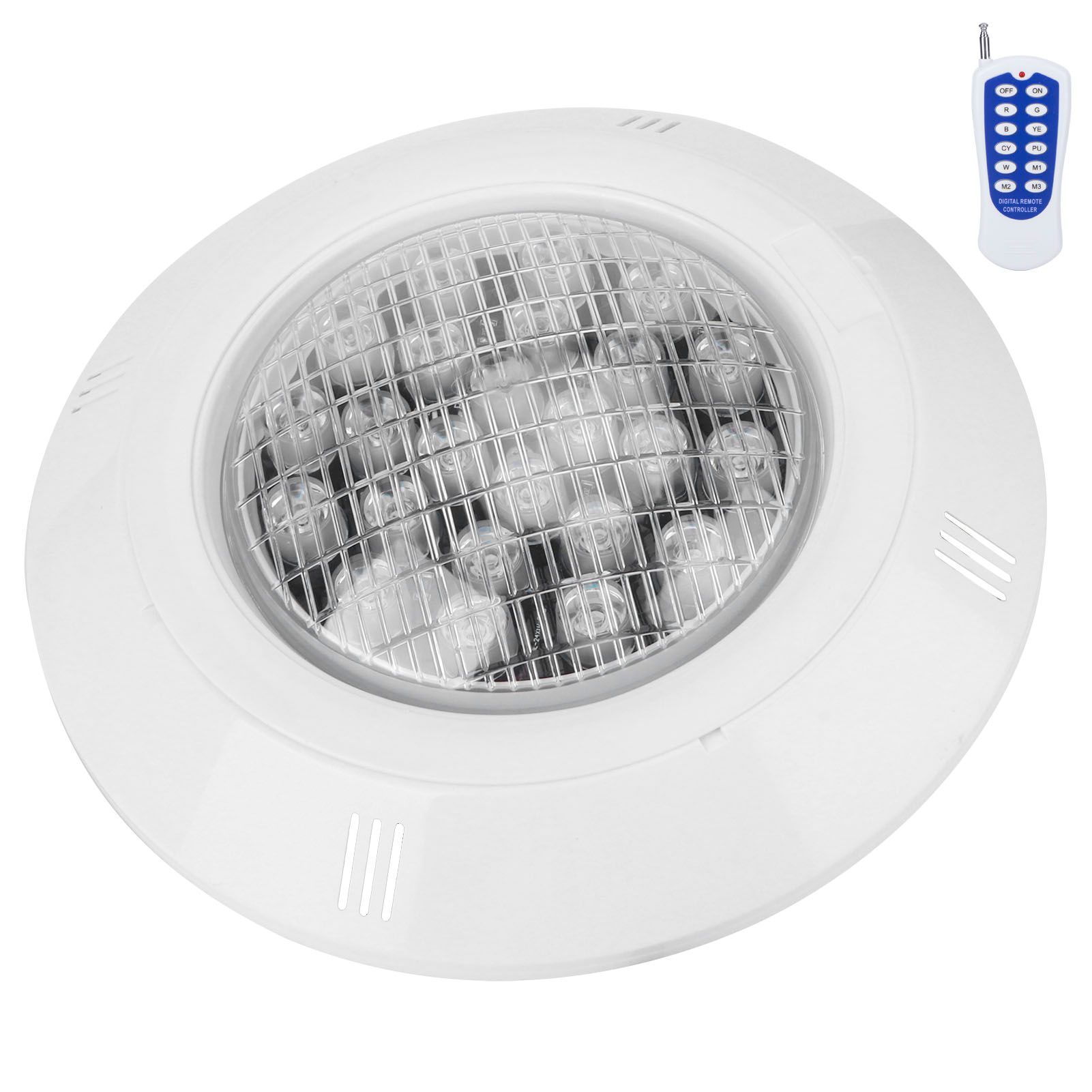 24LED Colorful Swimming Pool Light RGB Underwater Light AC12V 24W Waterproof view 6