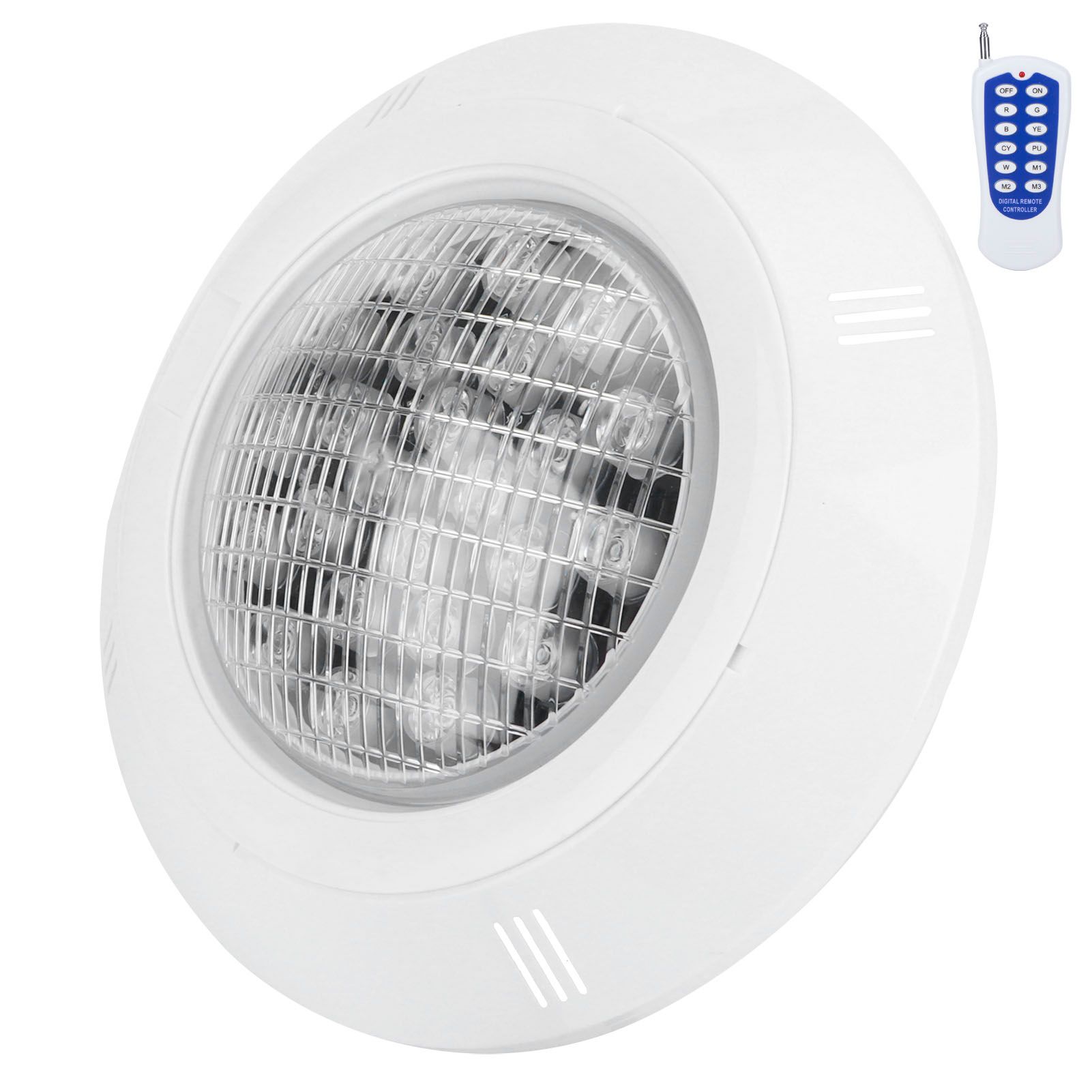 24LED Colorful Swimming Pool Light RGB Underwater Light AC12V 24W Waterproof view 7