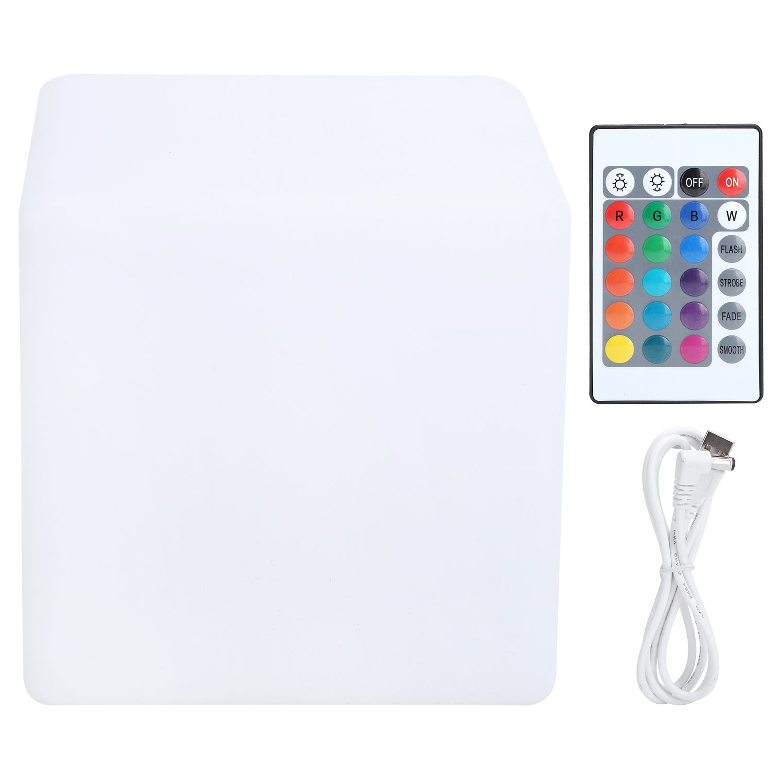 LED RGBW Cubes Light Waterproof USB 16 Colors Changing Desk Lamp for Bar KTV view 2