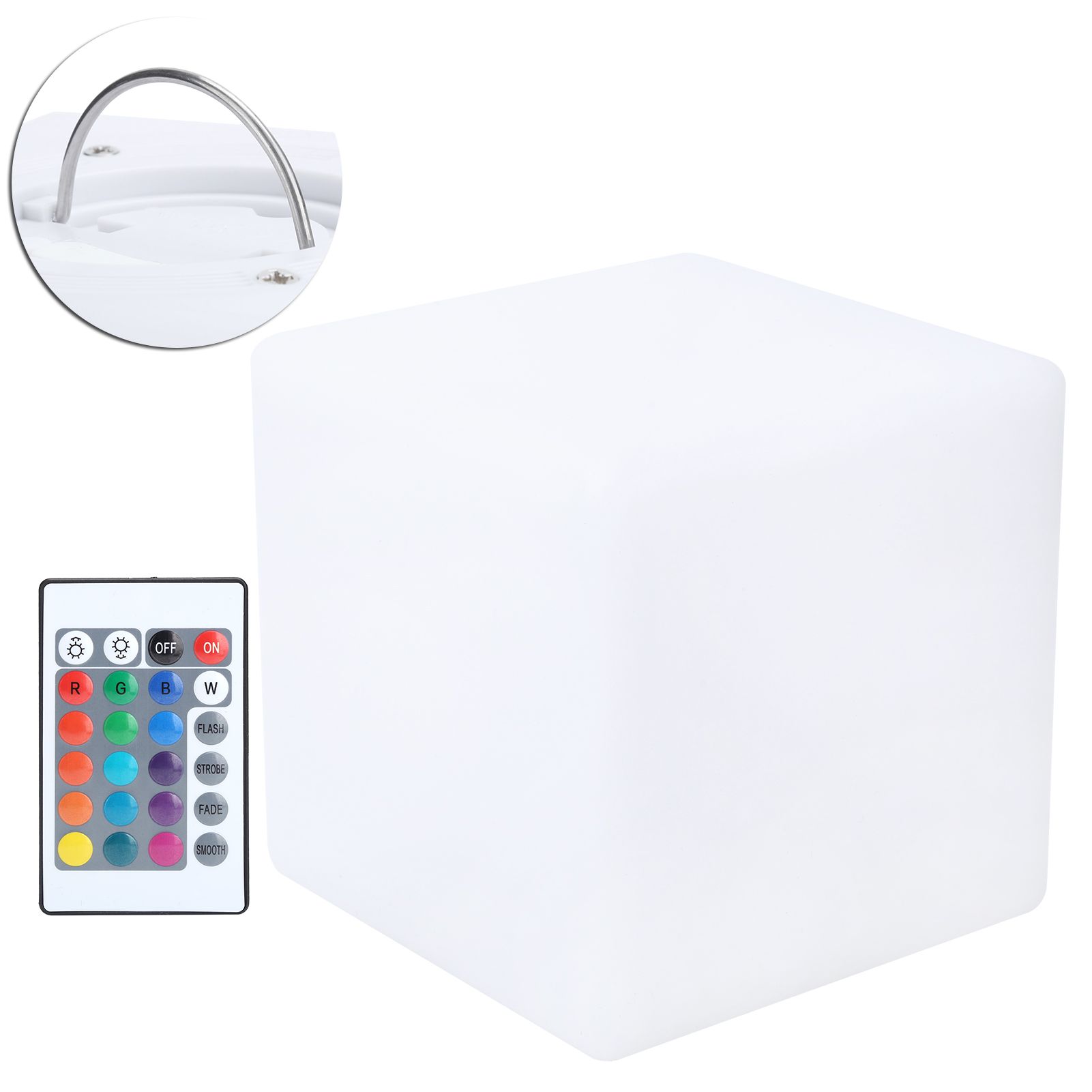 LED RGBW Cubes Light Waterproof USB 16 Colors Changing Desk Lamp for Bar KTV view 4