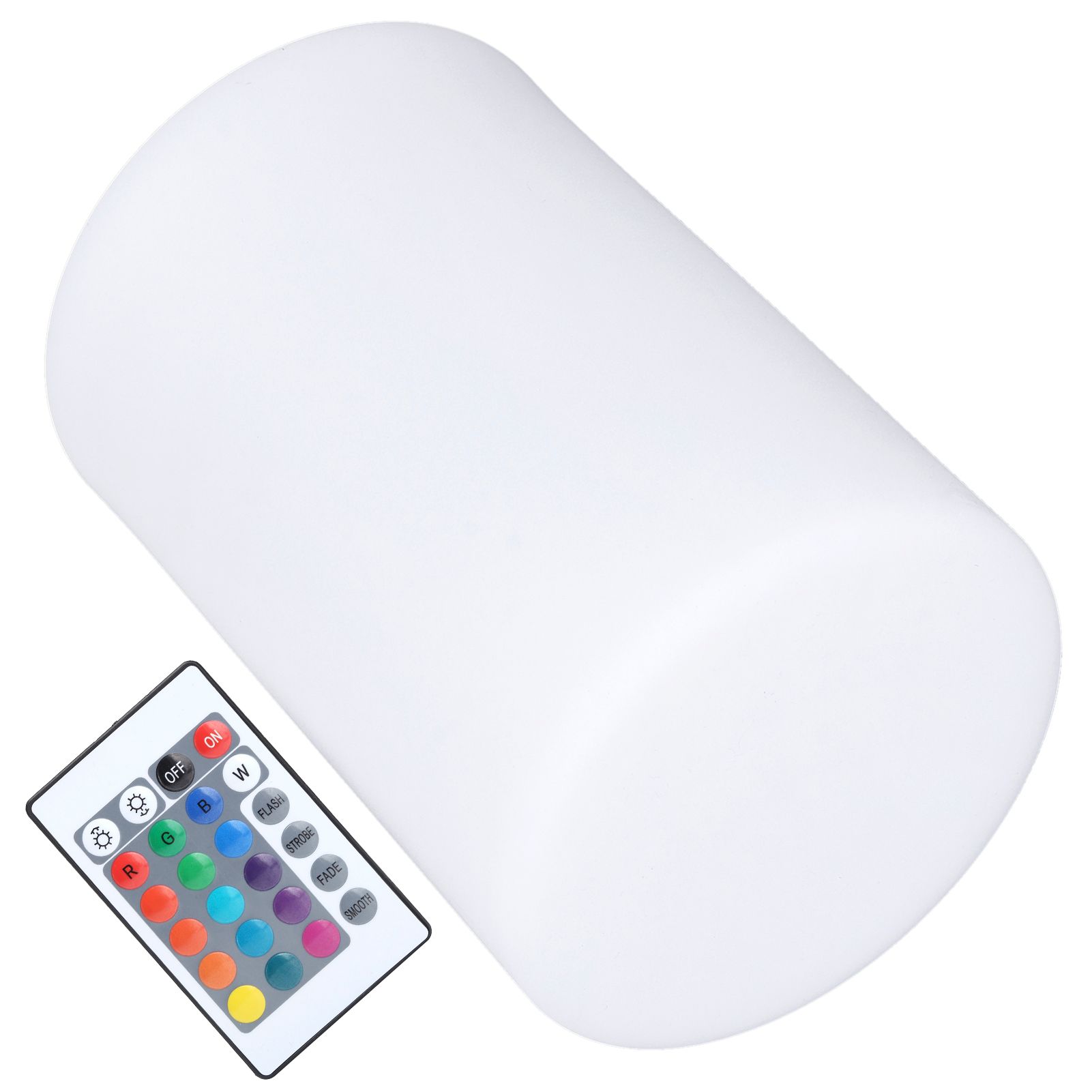 RGB Cylindrical Lamp LED 16-Color Remote Control Night Light for Bar KTV Nightclub view 8