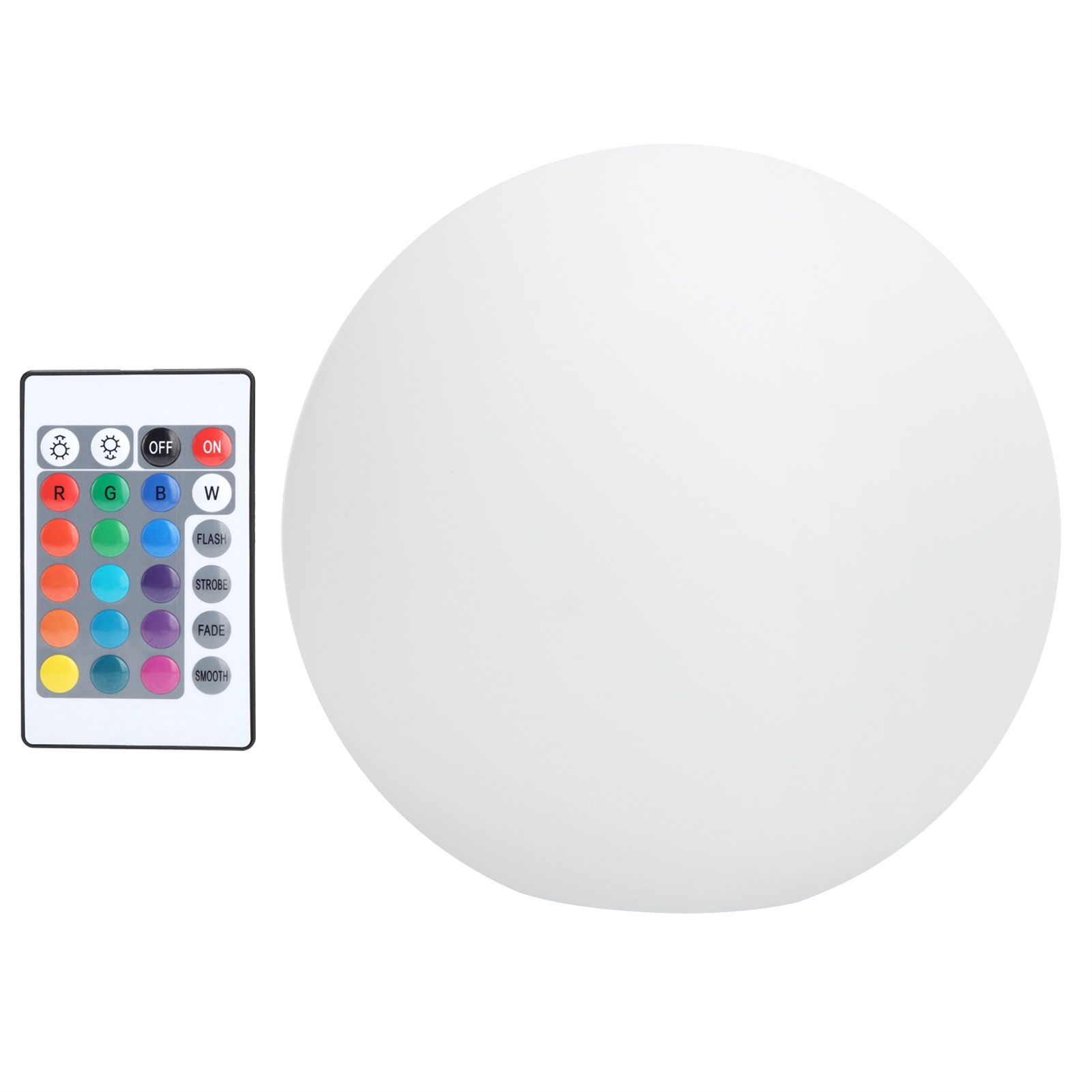 LED 16 Colors Remote Control Night Light USB Charging Waterproof Spherical view 6
