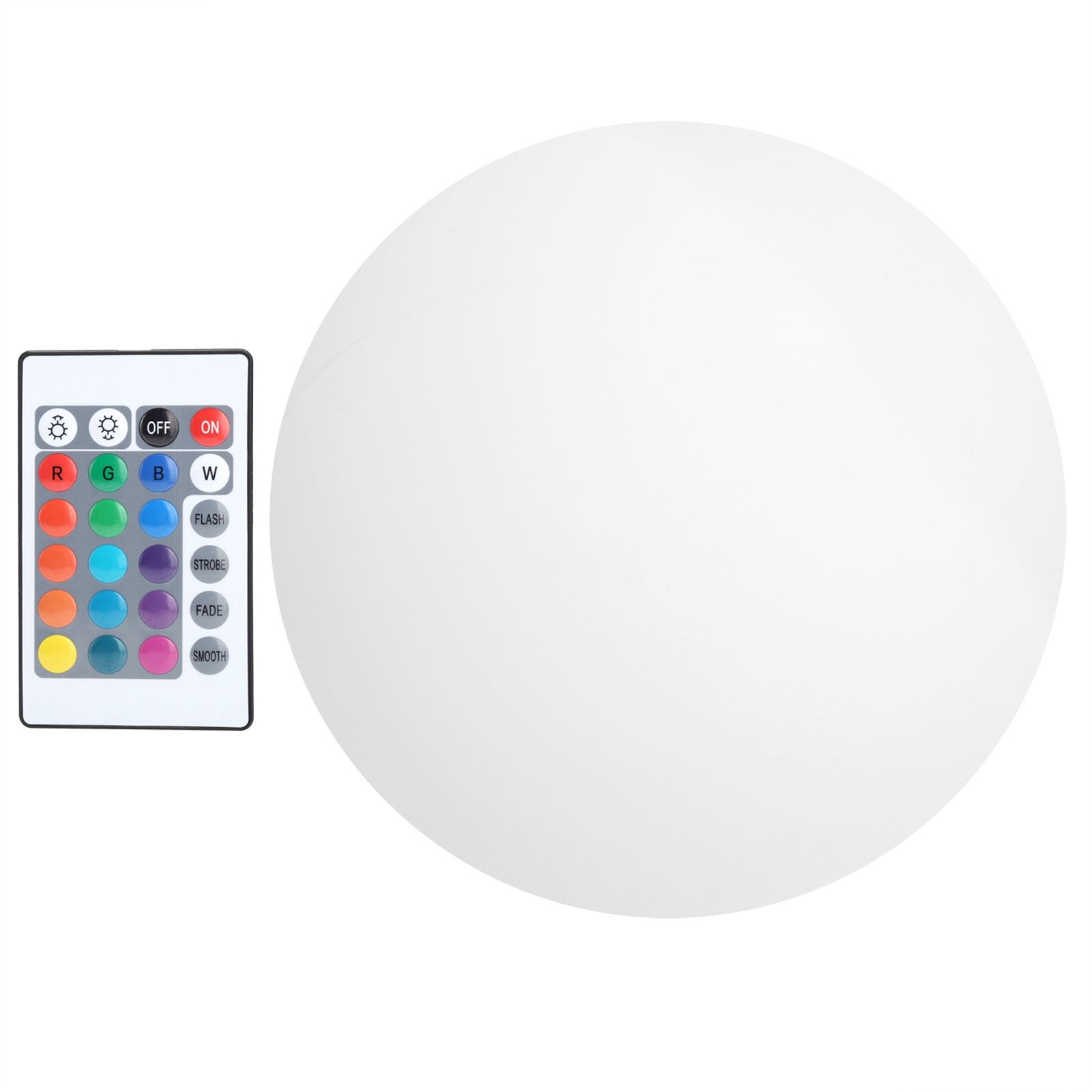 LED 16 Colors Remote Control Night Light USB Charging Waterproof Spherical view 7